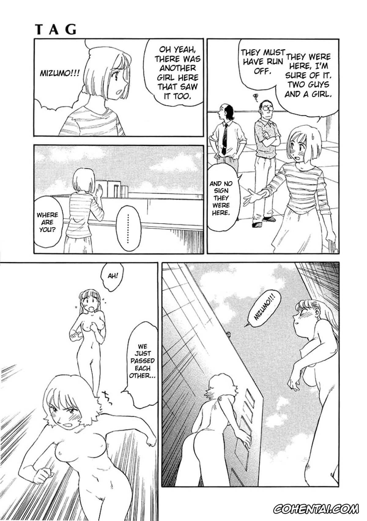 Manga porno, Tankoubon porno, TAG, pagina 155
