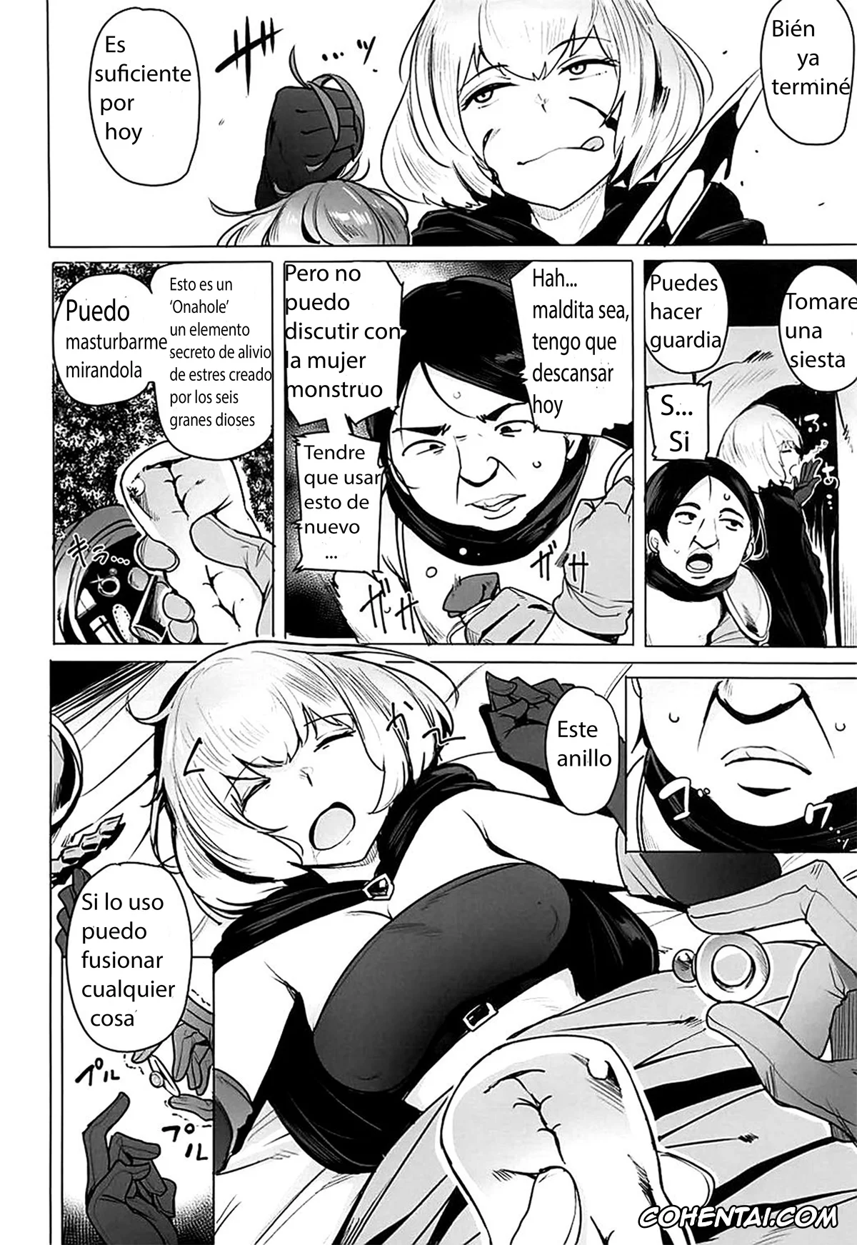 Overlord xxx, Clementine xxx, OVER HOLE (Overlord), pagina 4