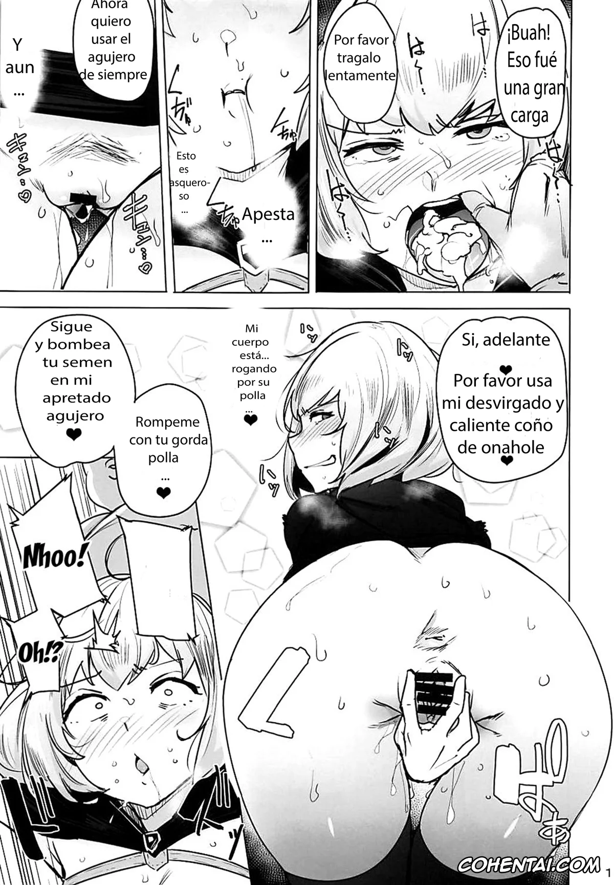 Overlord xxx, Clementine xxx, OVER HOLE (Overlord), pagina 13