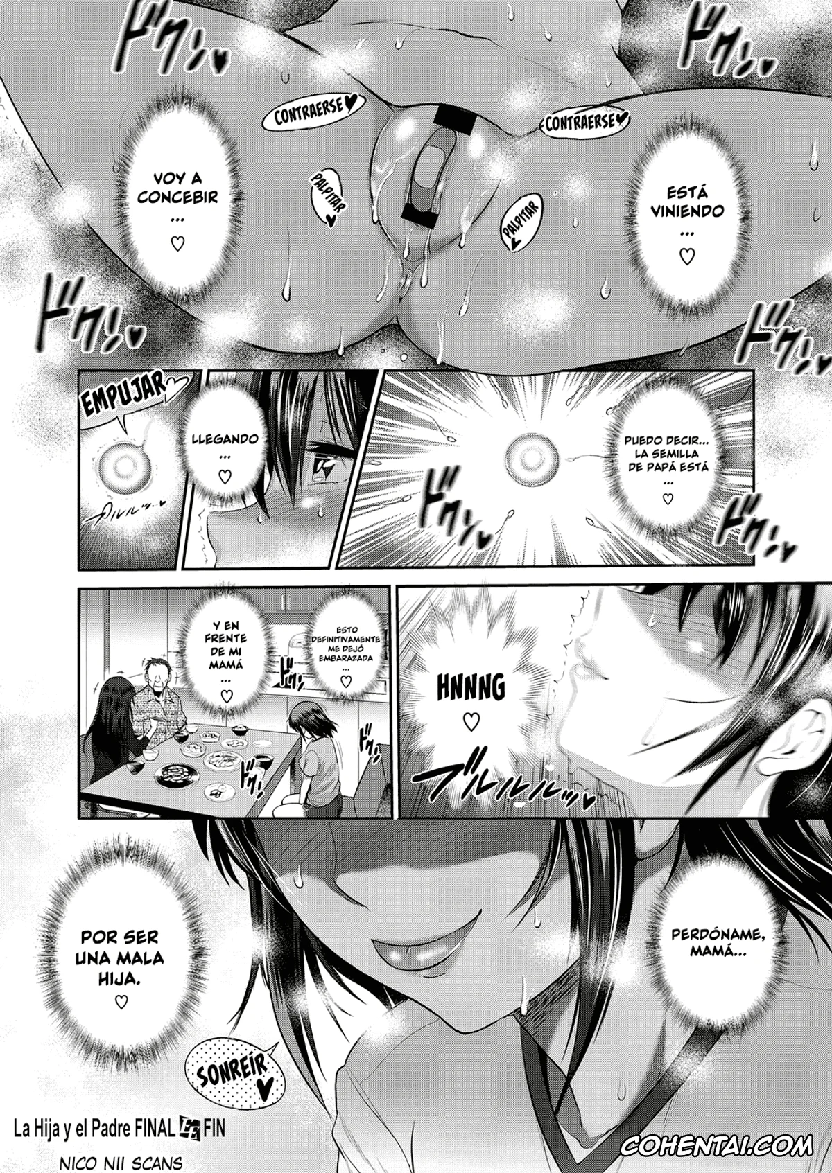 Revistas hentai, COMIC ExE hentai, Musume to Chichi no KETSUMATSU (COMIC ExE 10), pagina 36