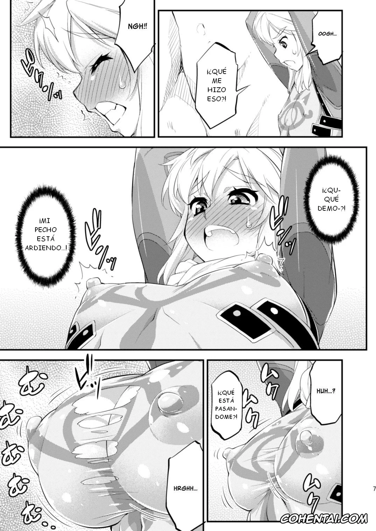 The Legend Of Zelda porno, Link porno, Ibuki no Yuusha Kyousei Kyonyuuka Kikiippatsu! (The Legend of Zelda: Breath of the Wild), pagina 5