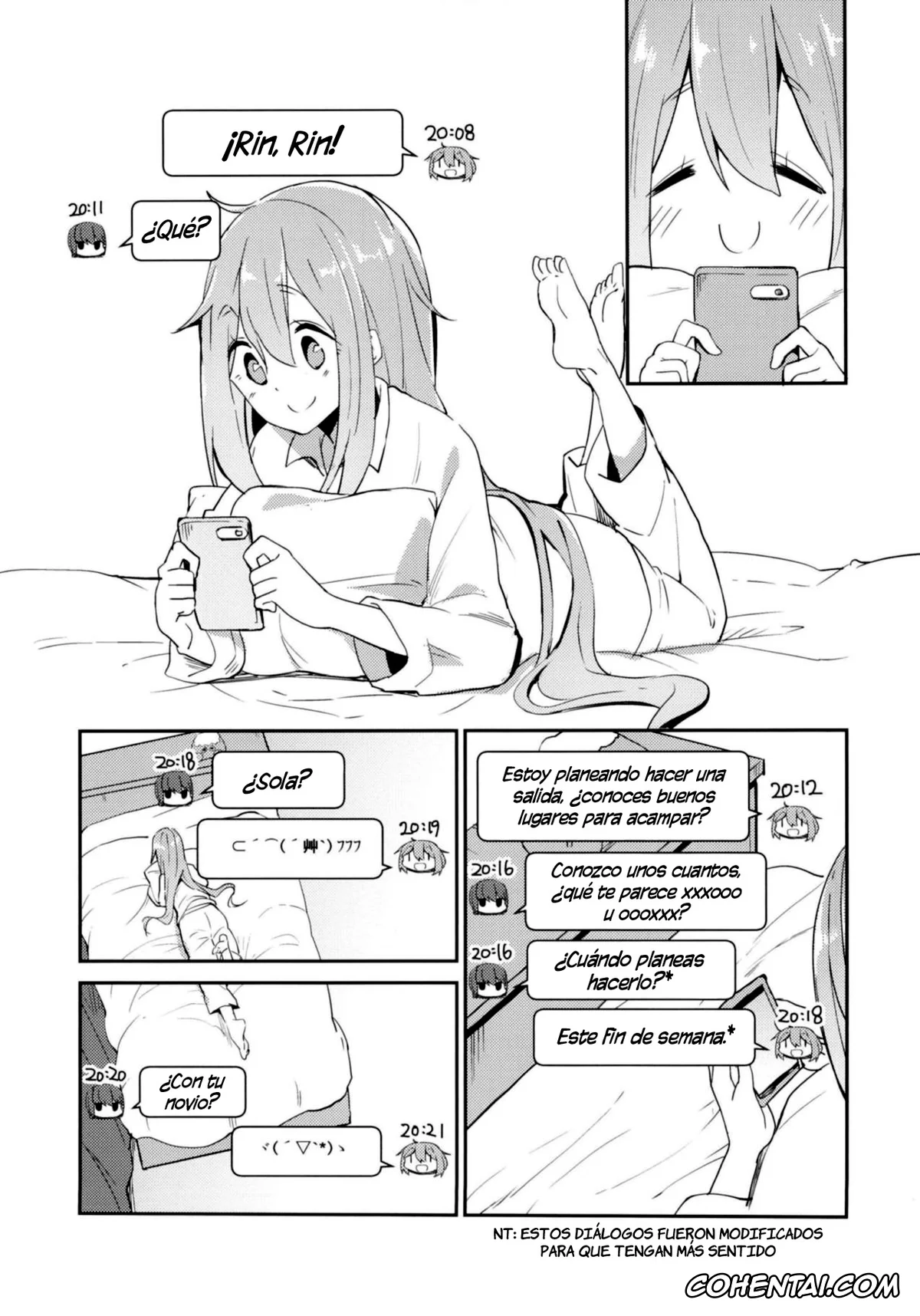 Yuru Camp | Laid-Back Camp hentai, Nadeshiko Kagamihara hentai, Nade Camp (Yuru Camp), pagina 3