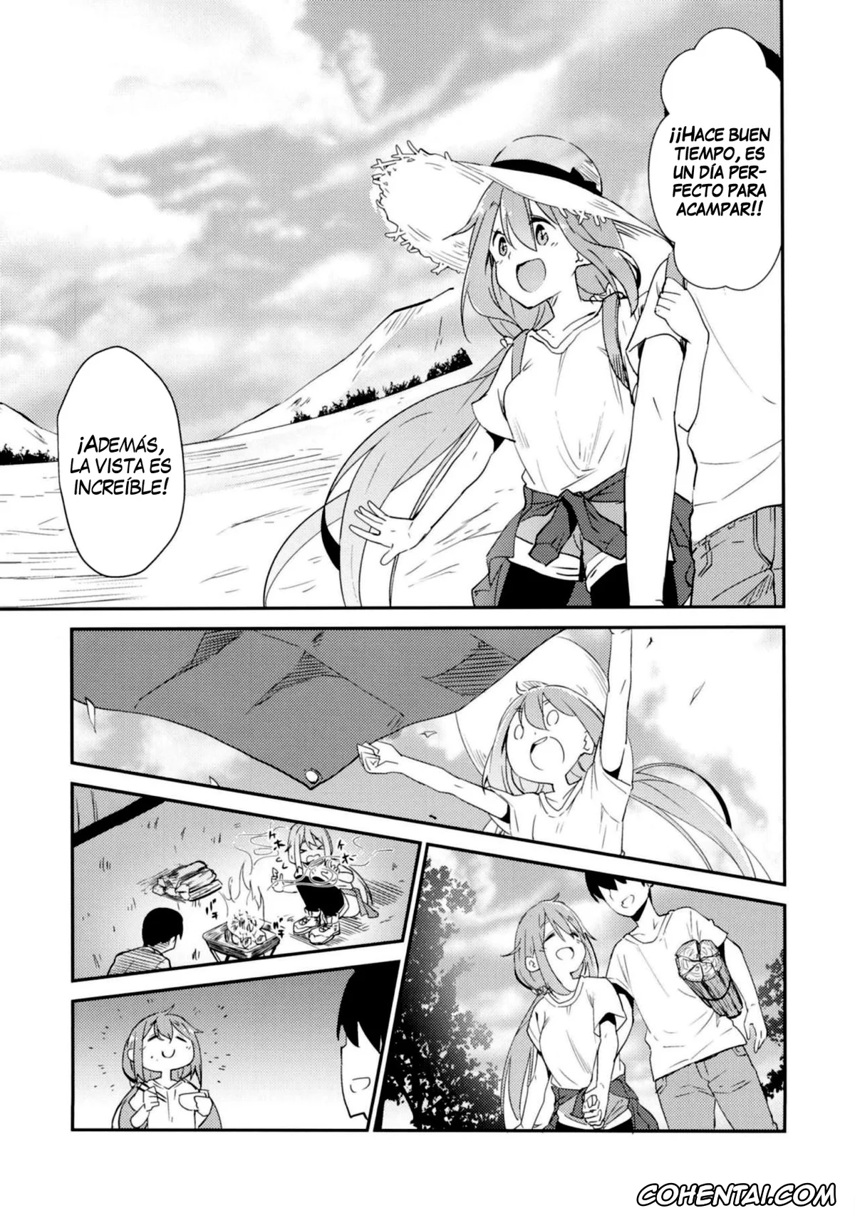 Yuru Camp | Laid-Back Camp porno, Nadeshiko Kagamihara porno, Nade Camp (Yuru Camp), pagina 5