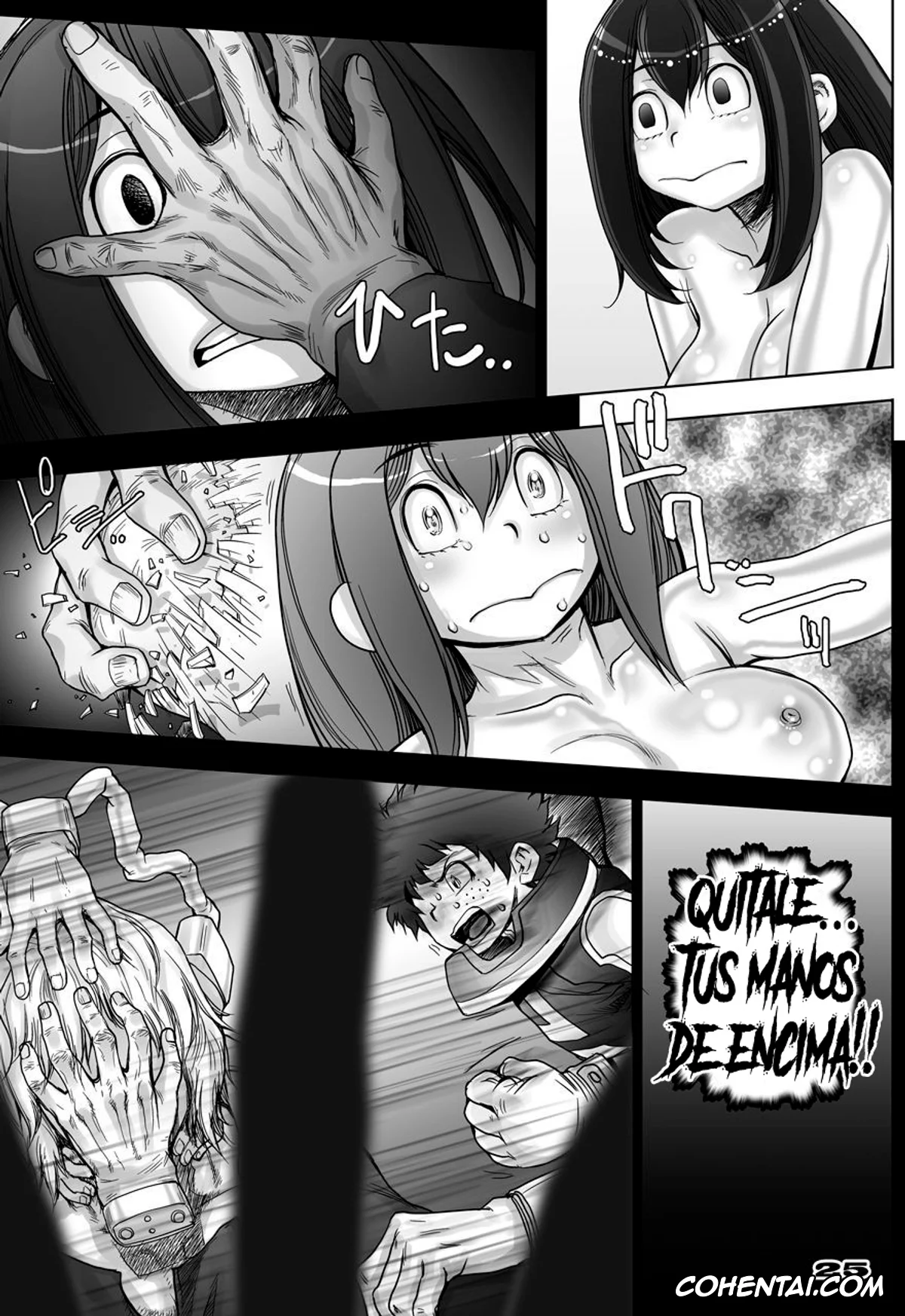 My Hero Academia | Boku No Hero Academia hentai, Izuku Midoriya hentai, Tsuyu Asui hentai, Kaeru desuga, nanika? (Boku no Hero Academia), pagina 24