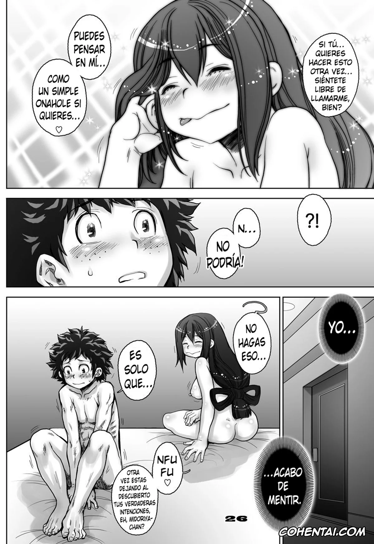 My Hero Academia | Boku No Hero Academia xxx, Izuku Midoriya xxx, Tsuyu Asui xxx, Kaeru desuga, nanika? (Boku no Hero Academia), pagina 25