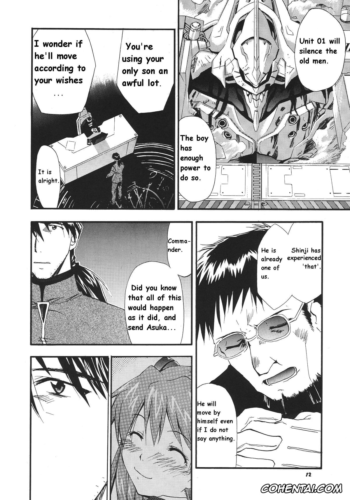 Neon Genesis Evangelion xxx, Asuka Langley Soryu xxx, Gendo Ikari xxx, Kaworu Nagisa xxx, Makoto Hyuga xxx, Maya Ibuki xxx, Misato Katsuragi xxx, Rei Ayanami xxx, Ritsuko Akagi xxx, Shinji Ikari xxx, RE-TAKE 3 (Neon Genesis Evangelion), pagina 10