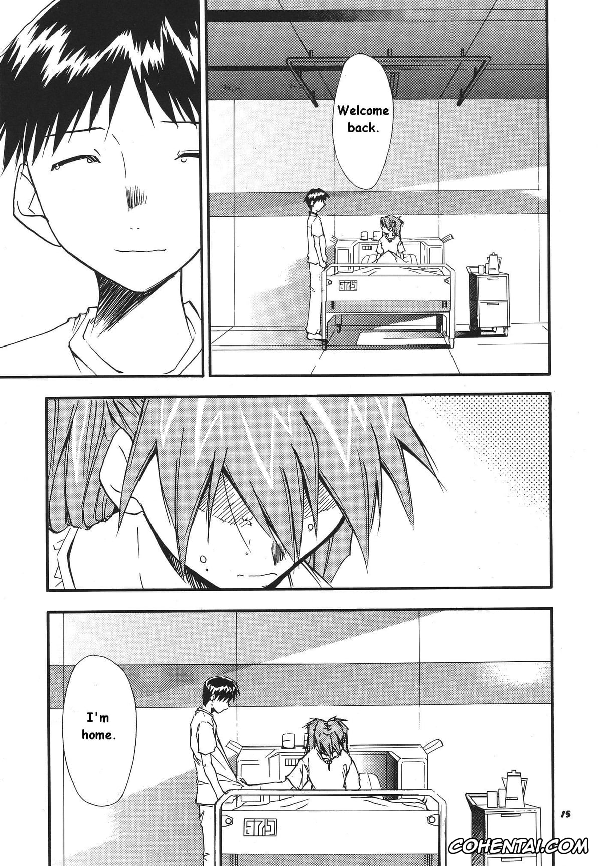 Neon Genesis Evangelion xxx, Asuka Langley Soryu xxx, Gendo Ikari xxx, Kaworu Nagisa xxx, Makoto Hyuga xxx, Maya Ibuki xxx, Misato Katsuragi xxx, Rei Ayanami xxx, Ritsuko Akagi xxx, Shinji Ikari xxx, RE-TAKE 3 (Neon Genesis Evangelion), pagina 13