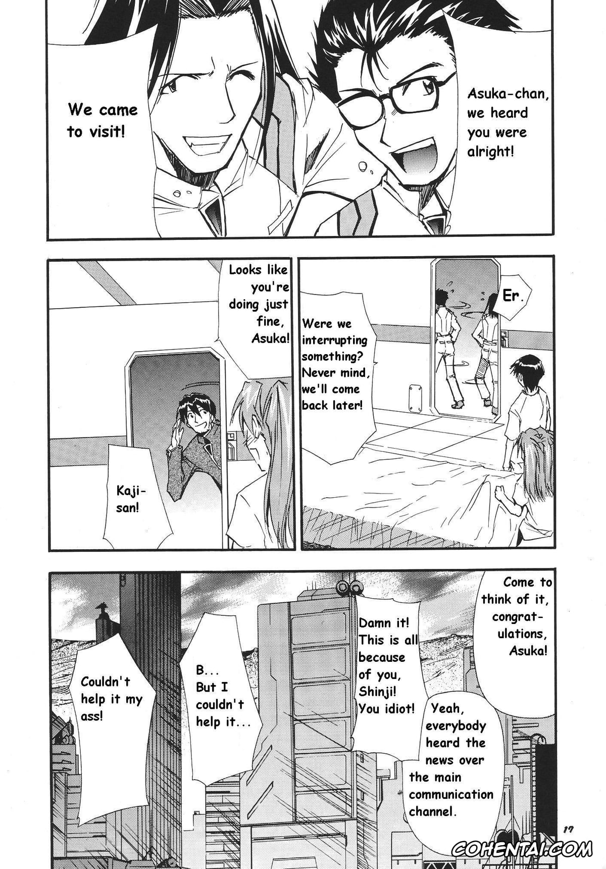 Neon Genesis Evangelion hentai, Asuka Langley Soryu hentai, Gendo Ikari hentai, Kaworu Nagisa hentai, Makoto Hyuga hentai, Maya Ibuki hentai, Misato Katsuragi hentai, Rei Ayanami hentai, Ritsuko Akagi hentai, Shinji Ikari hentai, RE-TAKE 3 (Neon Genesis Evangelion), pagina 15