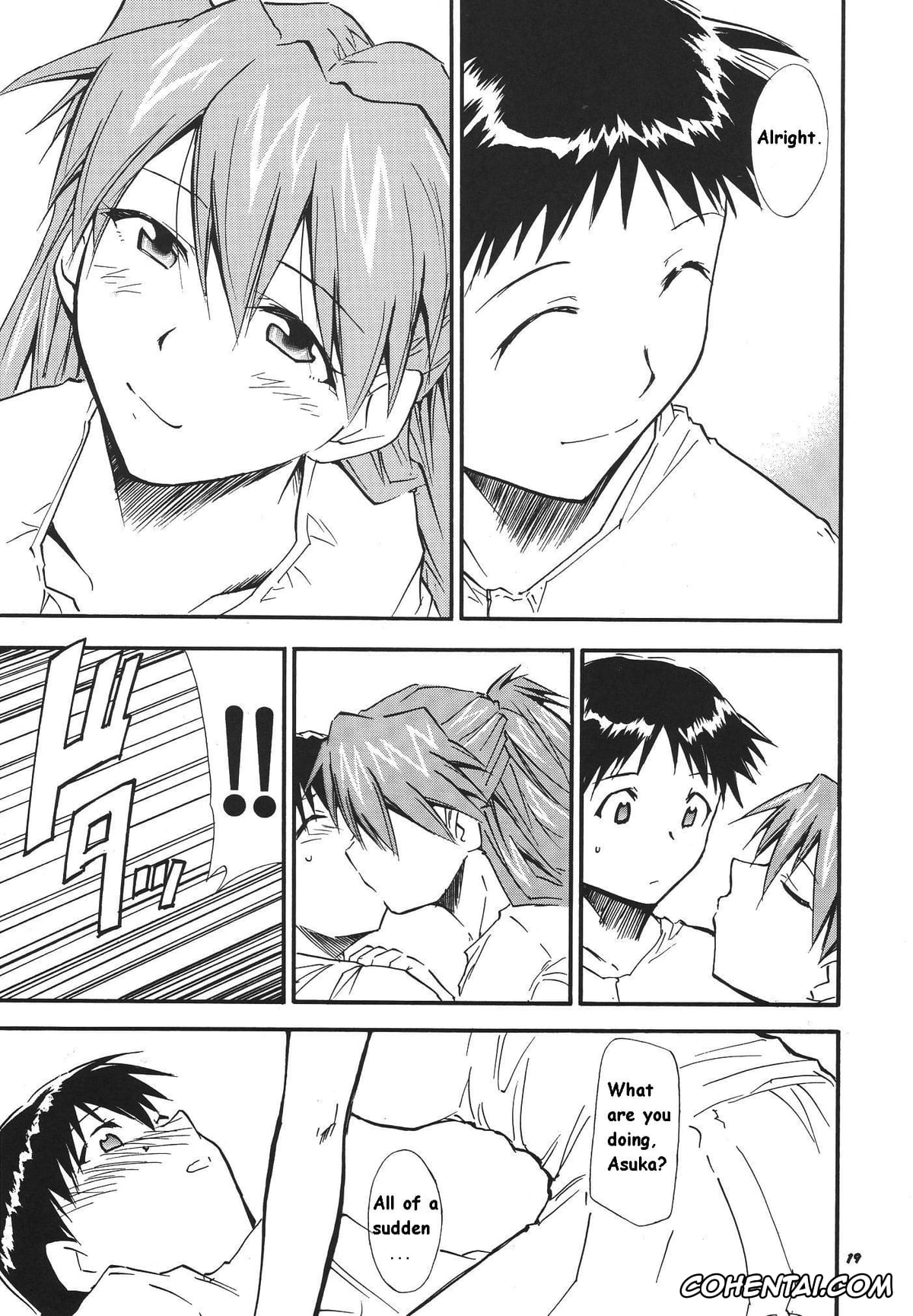 Neon Genesis Evangelion porno, Asuka Langley Soryu porno, Gendo Ikari porno, Kaworu Nagisa porno, Makoto Hyuga porno, Maya Ibuki porno, Misato Katsuragi porno, Rei Ayanami porno, Ritsuko Akagi porno, Shinji Ikari porno, RE-TAKE 3 (Neon Genesis Evangelion), pagina 17