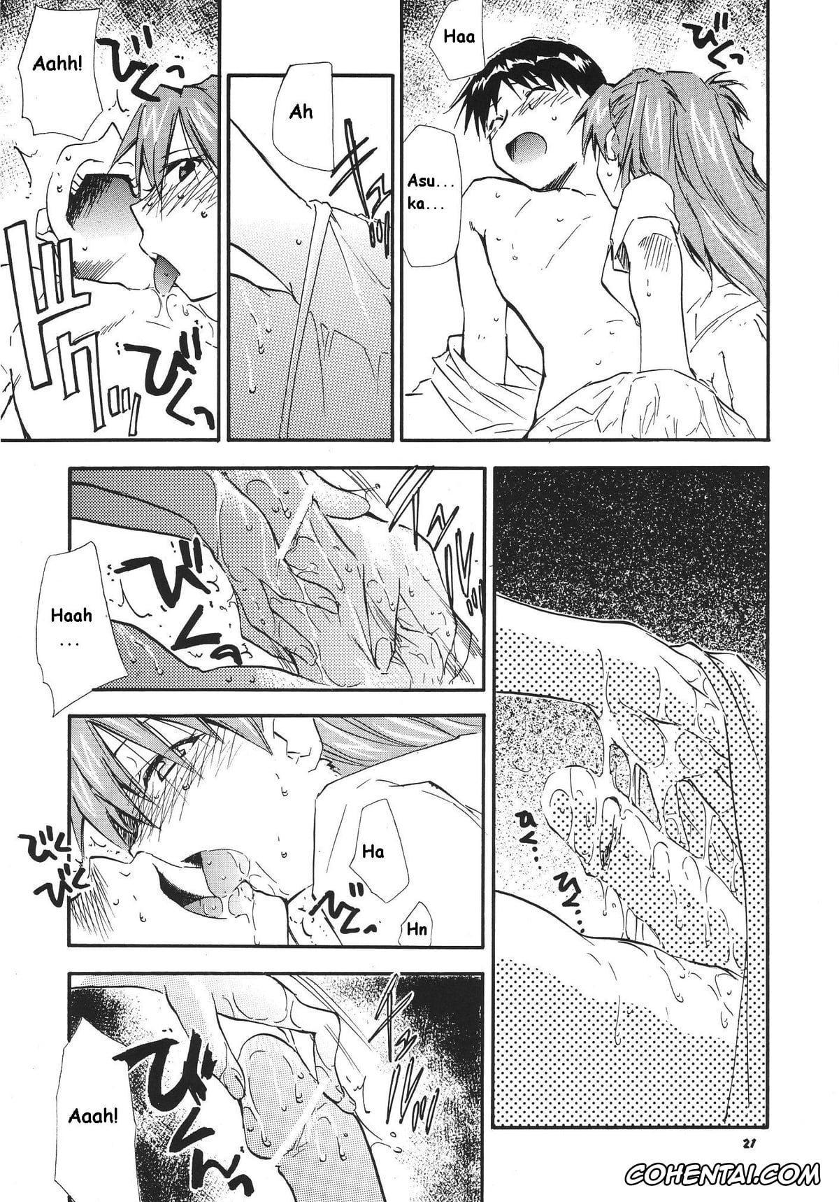 Neon Genesis Evangelion xxx, Asuka Langley Soryu xxx, Gendo Ikari xxx, Kaworu Nagisa xxx, Makoto Hyuga xxx, Maya Ibuki xxx, Misato Katsuragi xxx, Rei Ayanami xxx, Ritsuko Akagi xxx, Shinji Ikari xxx, RE-TAKE 3 (Neon Genesis Evangelion), pagina 19