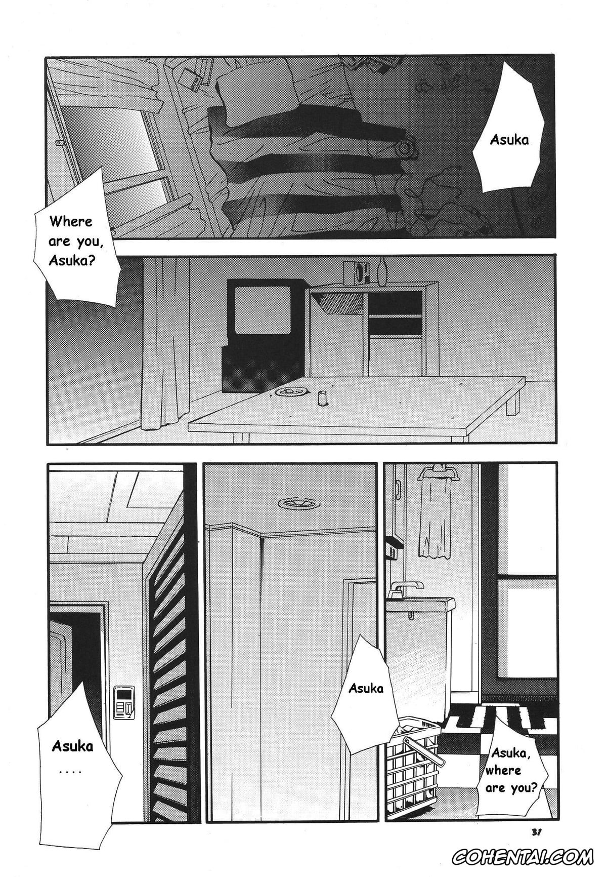 Neon Genesis Evangelion xxx, Asuka Langley Soryu xxx, Gendo Ikari xxx, Kaworu Nagisa xxx, Makoto Hyuga xxx, Maya Ibuki xxx, Misato Katsuragi xxx, Rei Ayanami xxx, Ritsuko Akagi xxx, Shinji Ikari xxx, RE-TAKE 3 (Neon Genesis Evangelion), pagina 28