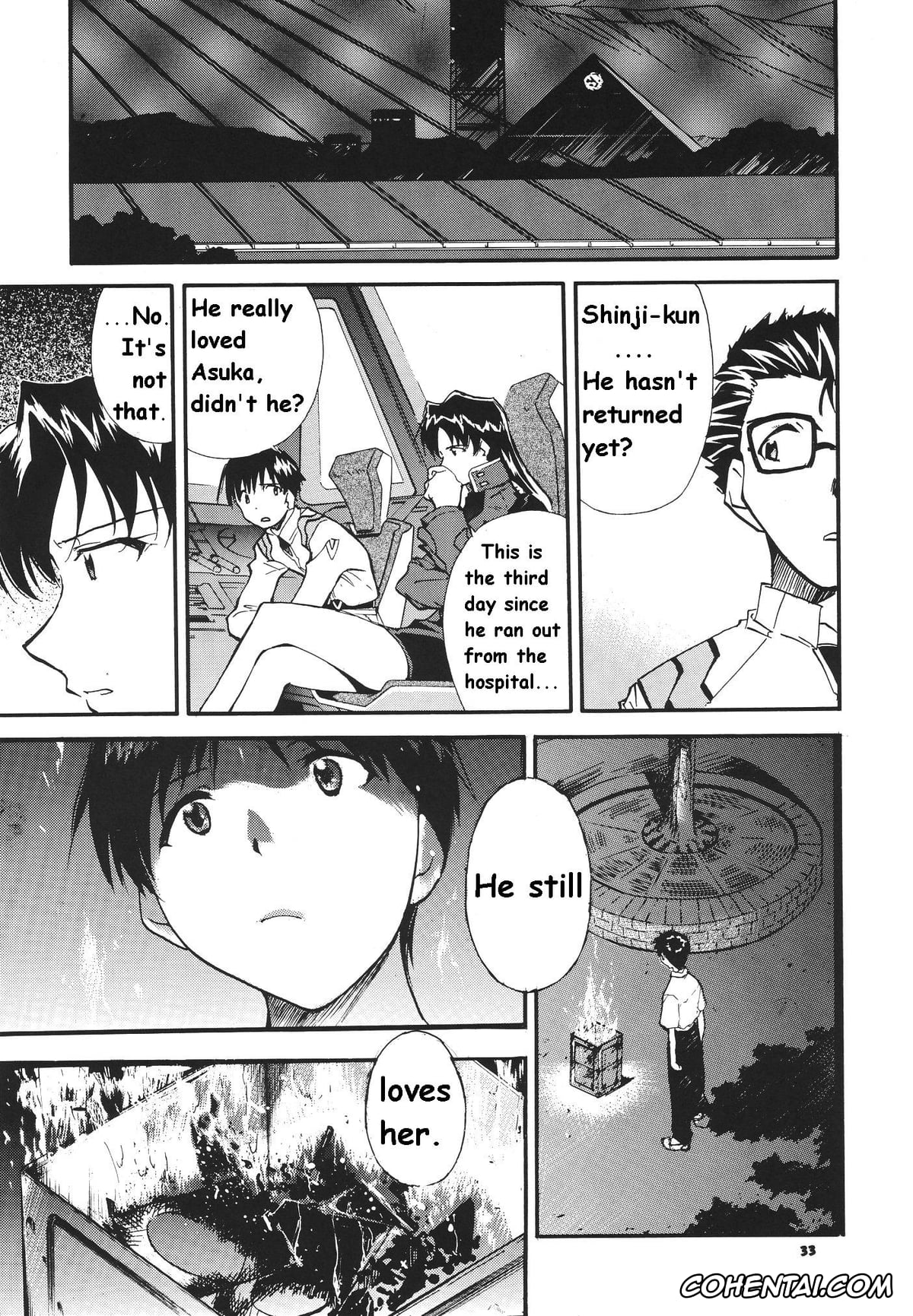 Neon Genesis Evangelion hentai, Asuka Langley Soryu hentai, Gendo Ikari hentai, Kaworu Nagisa hentai, Makoto Hyuga hentai, Maya Ibuki hentai, Misato Katsuragi hentai, Rei Ayanami hentai, Ritsuko Akagi hentai, Shinji Ikari hentai, RE-TAKE 3 (Neon Genesis Evangelion), pagina 30