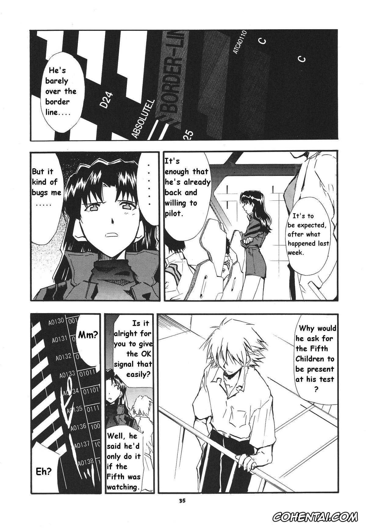 Neon Genesis Evangelion porno, Asuka Langley Soryu porno, Gendo Ikari porno, Kaworu Nagisa porno, Makoto Hyuga porno, Maya Ibuki porno, Misato Katsuragi porno, Rei Ayanami porno, Ritsuko Akagi porno, Shinji Ikari porno, RE-TAKE 3 (Neon Genesis Evangelion), pagina 32