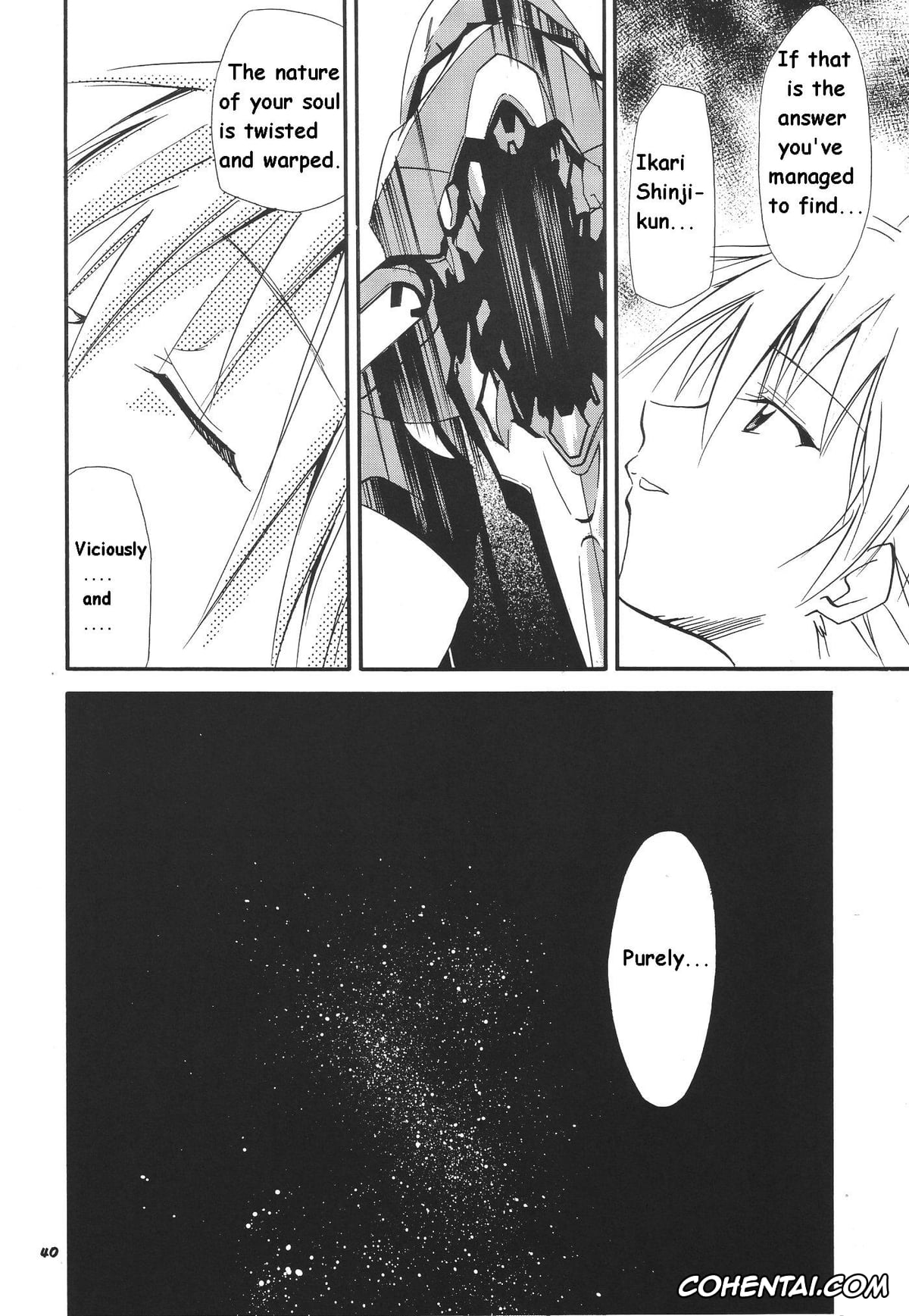 Neon Genesis Evangelion xxx, Asuka Langley Soryu xxx, Gendo Ikari xxx, Kaworu Nagisa xxx, Makoto Hyuga xxx, Maya Ibuki xxx, Misato Katsuragi xxx, Rei Ayanami xxx, Ritsuko Akagi xxx, Shinji Ikari xxx, RE-TAKE 3 (Neon Genesis Evangelion), pagina 37