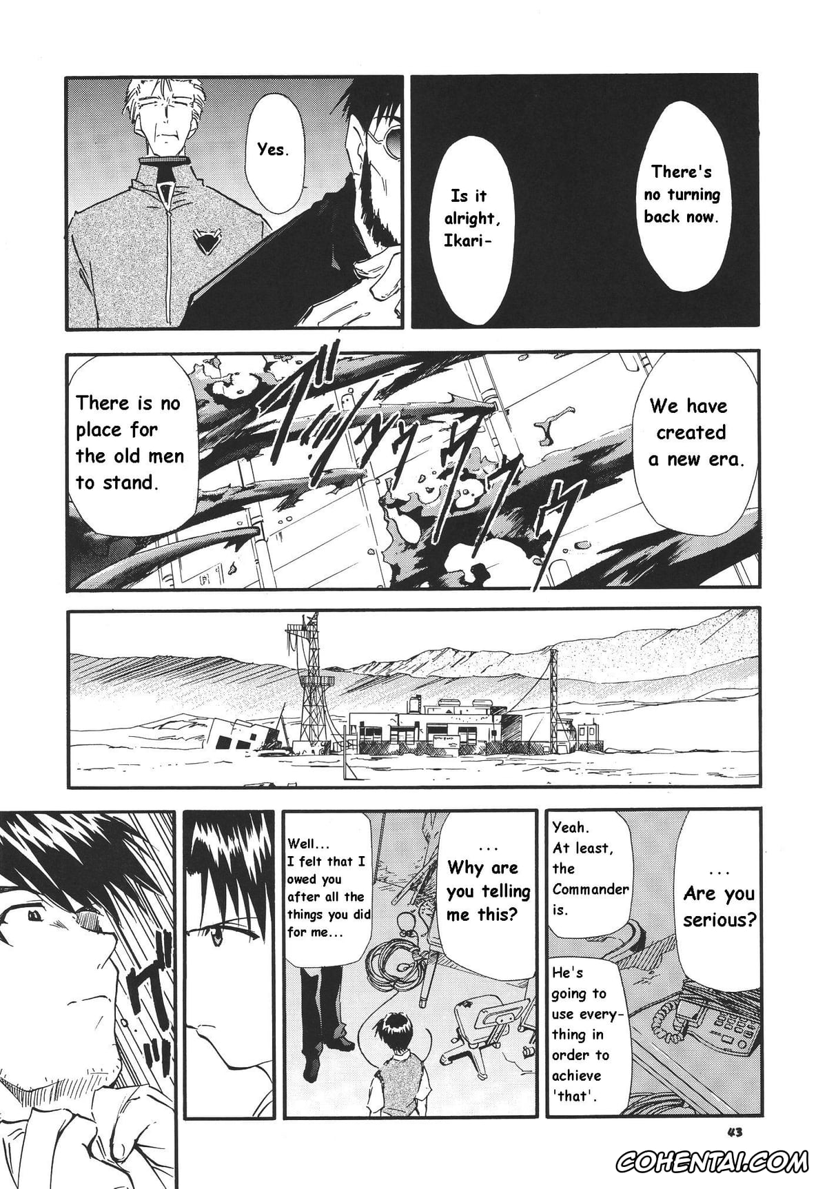 Neon Genesis Evangelion xxx, Asuka Langley Soryu xxx, Gendo Ikari xxx, Kaworu Nagisa xxx, Makoto Hyuga xxx, Maya Ibuki xxx, Misato Katsuragi xxx, Rei Ayanami xxx, Ritsuko Akagi xxx, Shinji Ikari xxx, RE-TAKE 3 (Neon Genesis Evangelion), pagina 40