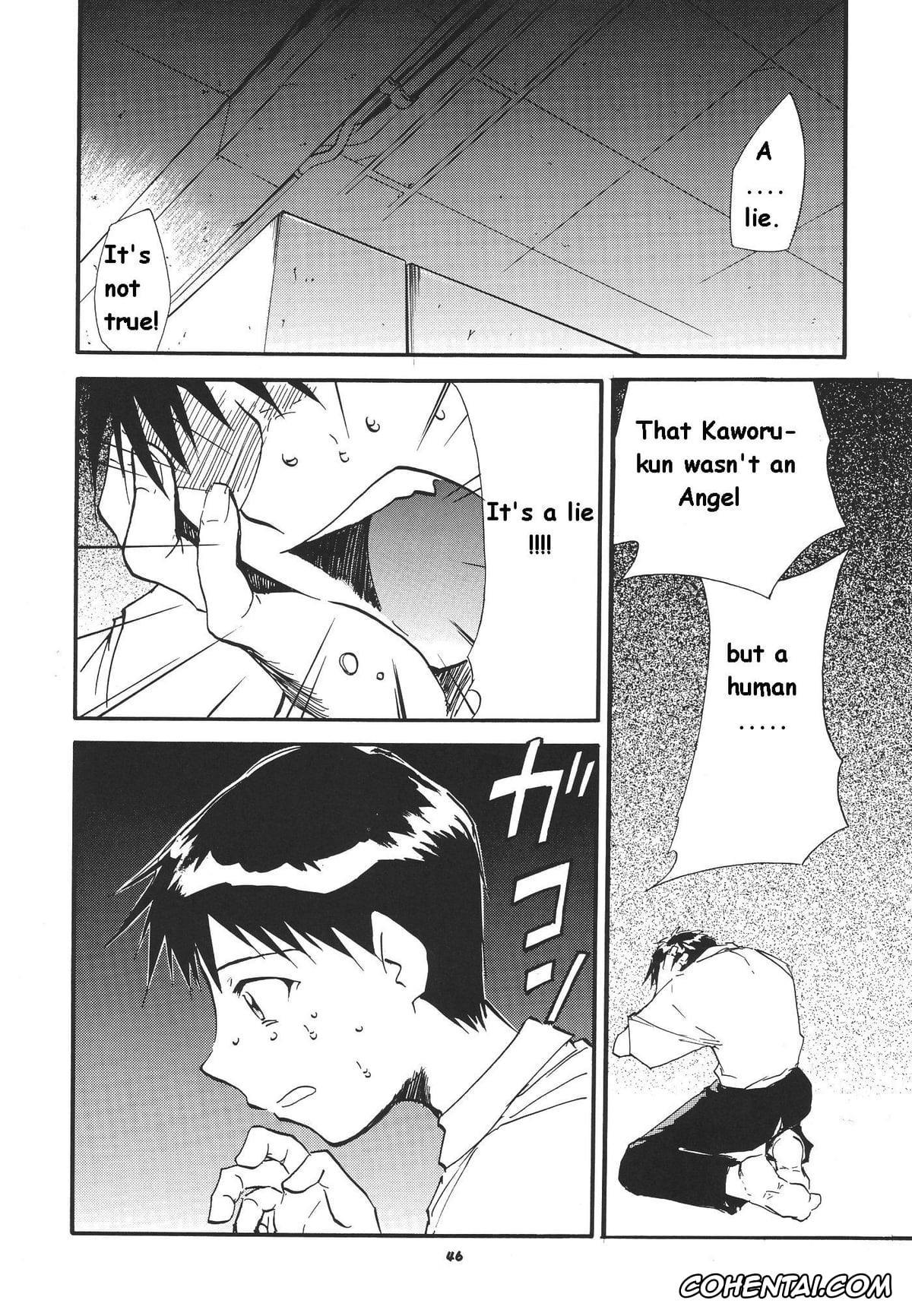Neon Genesis Evangelion xxx, Asuka Langley Soryu xxx, Gendo Ikari xxx, Kaworu Nagisa xxx, Makoto Hyuga xxx, Maya Ibuki xxx, Misato Katsuragi xxx, Rei Ayanami xxx, Ritsuko Akagi xxx, Shinji Ikari xxx, RE-TAKE 3 (Neon Genesis Evangelion), pagina 43