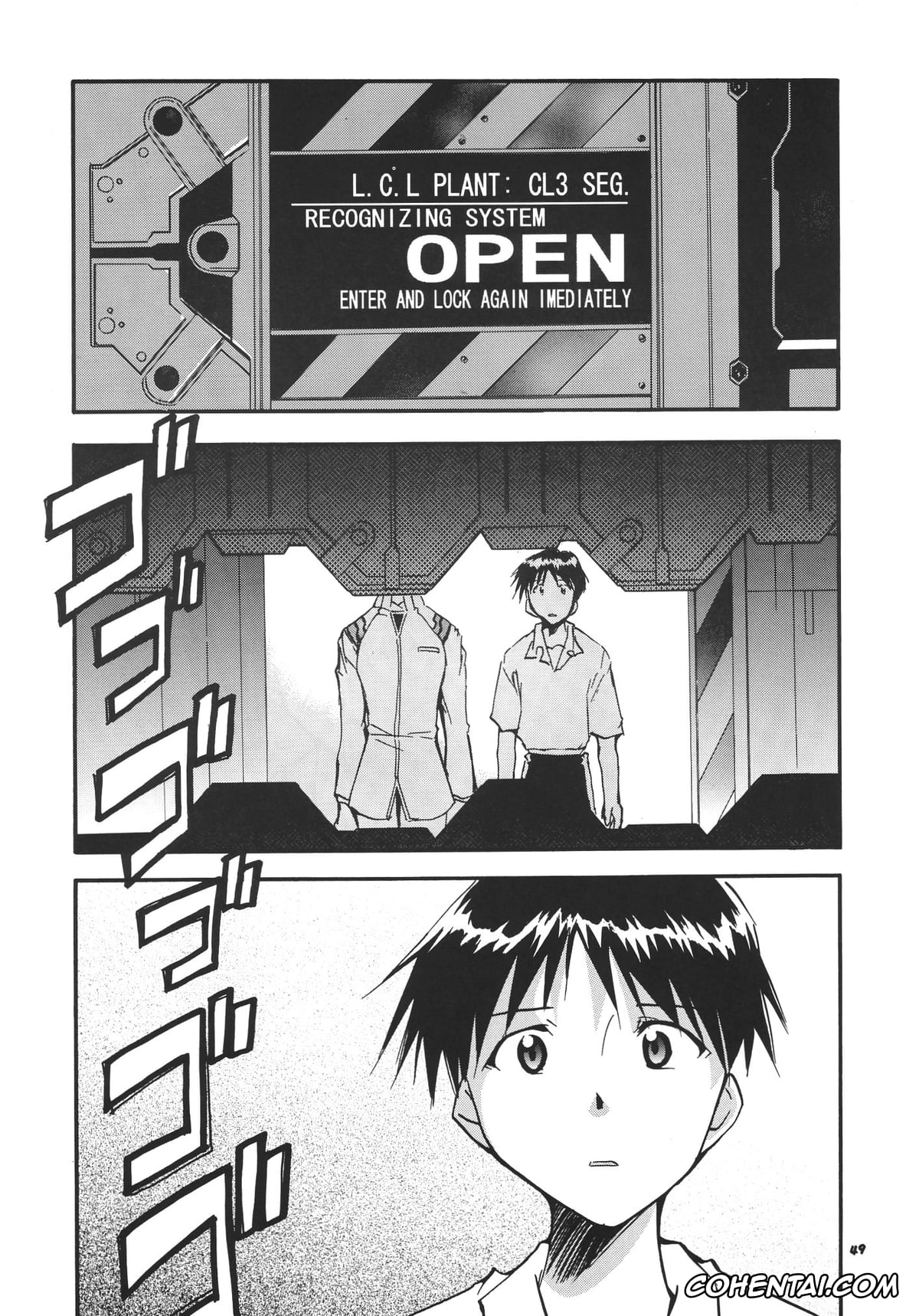 Neon Genesis Evangelion xxx, Asuka Langley Soryu xxx, Gendo Ikari xxx, Kaworu Nagisa xxx, Makoto Hyuga xxx, Maya Ibuki xxx, Misato Katsuragi xxx, Rei Ayanami xxx, Ritsuko Akagi xxx, Shinji Ikari xxx, RE-TAKE 3 (Neon Genesis Evangelion), pagina 46