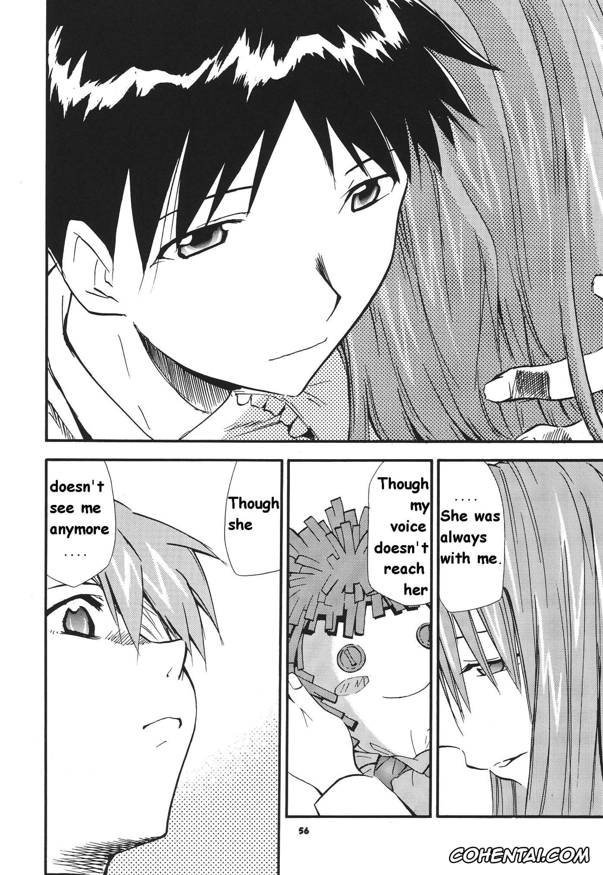 Neon Genesis Evangelion xxx, Asuka Langley Soryu xxx, Gendo Ikari xxx, Kaworu Nagisa xxx, Makoto Hyuga xxx, Maya Ibuki xxx, Misato Katsuragi xxx, Rei Ayanami xxx, Ritsuko Akagi xxx, Shinji Ikari xxx, RE-TAKE 3 (Neon Genesis Evangelion), pagina 52
