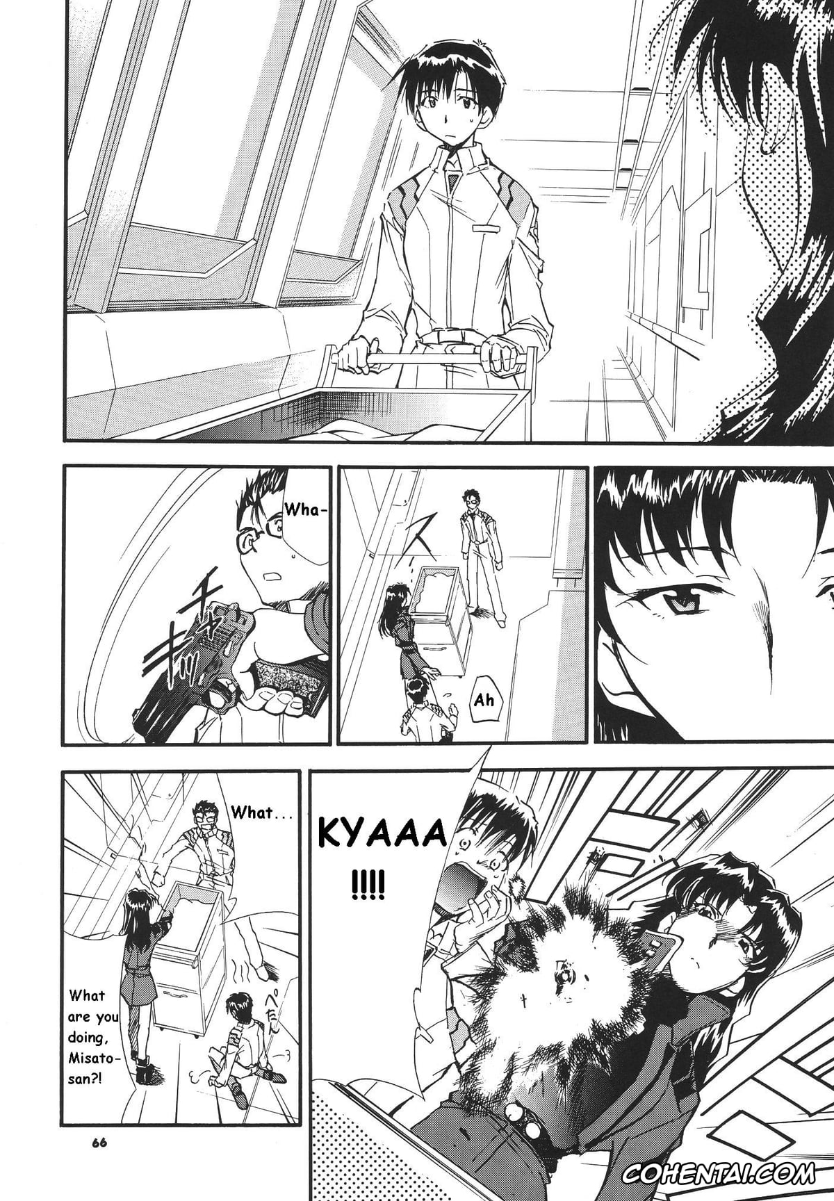 Neon Genesis Evangelion xxx, Asuka Langley Soryu xxx, Gendo Ikari xxx, Kaworu Nagisa xxx, Makoto Hyuga xxx, Maya Ibuki xxx, Misato Katsuragi xxx, Rei Ayanami xxx, Ritsuko Akagi xxx, Shinji Ikari xxx, RE-TAKE 3 (Neon Genesis Evangelion), pagina 61