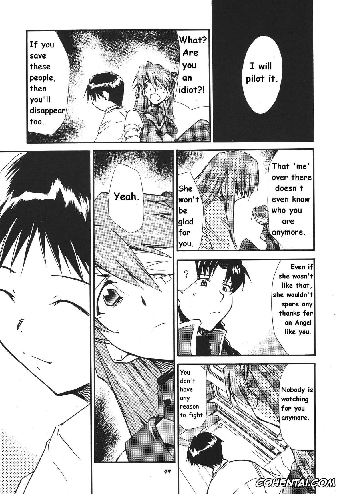 Neon Genesis Evangelion hentai, Asuka Langley Soryu hentai, Gendo Ikari hentai, Kaworu Nagisa hentai, Makoto Hyuga hentai, Maya Ibuki hentai, Misato Katsuragi hentai, Rei Ayanami hentai, Ritsuko Akagi hentai, Shinji Ikari hentai, RE-TAKE 3 (Neon Genesis Evangelion), pagina 72