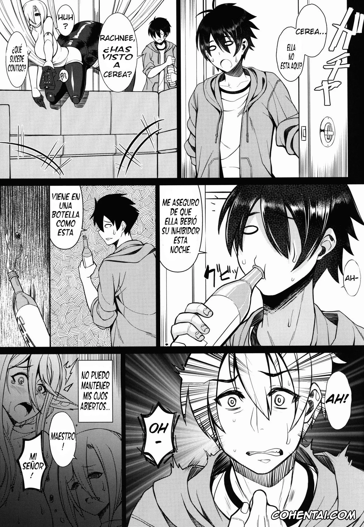 Monster Musume no Iru Nichijou porno, Centorea Shianus porno, Kimihito Kurusu porno, Cerea no H na Nichijou (Monster Musume no Iru Nichijou), pagina 8