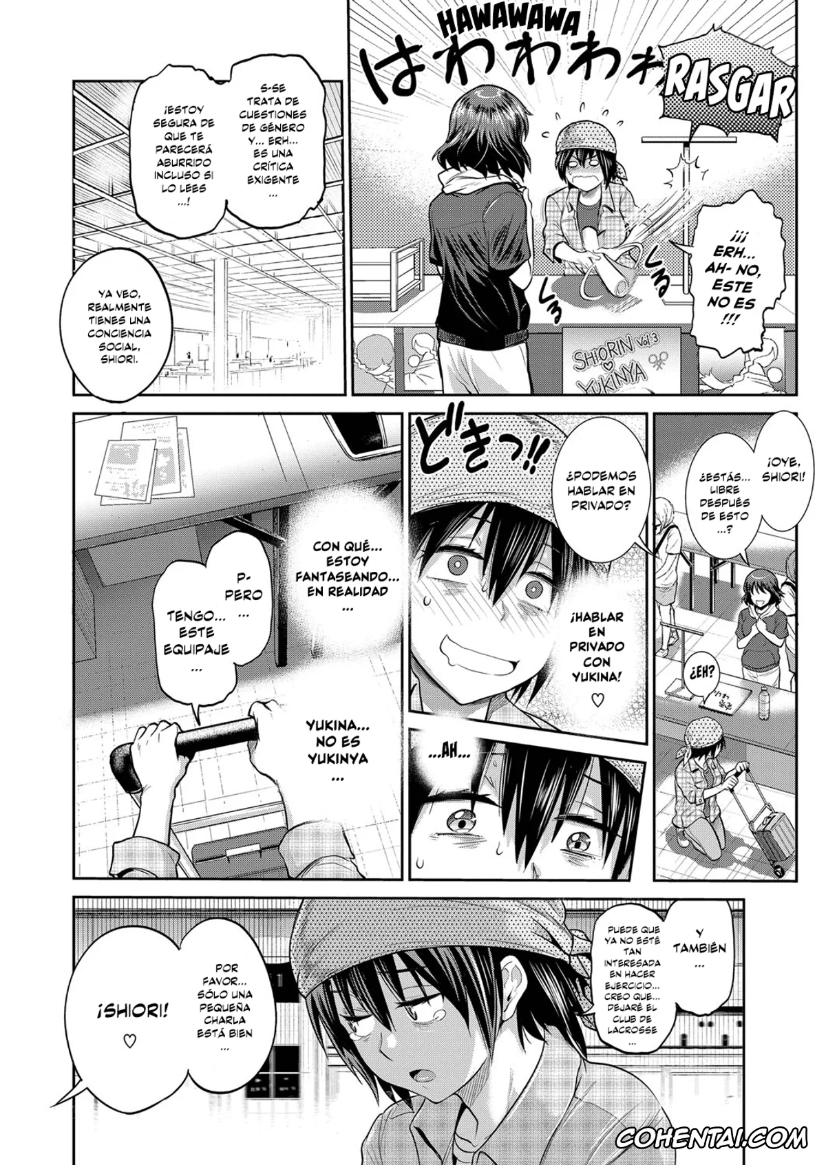 Revistas xxx, COMIC ExE xxx, Joshi Lacu! – Girls Lacrosse Club ~2 Years Later~ Ch. 8 (COMIC ExE 12), pagina 4