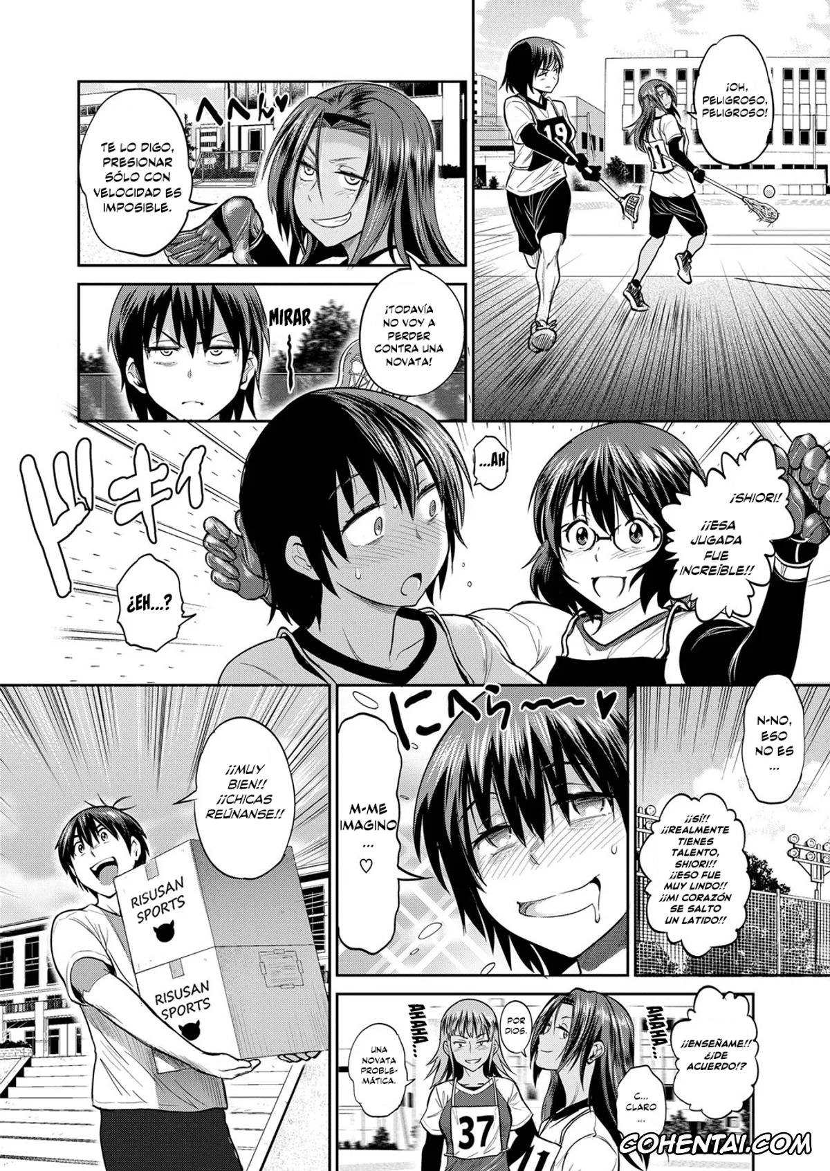 Revistas xxx, COMIC ExE xxx, Joshi Lacu! – Girls Lacrosse Club ~2 Years Later~ Ch. 8 (COMIC ExE 12), pagina 34