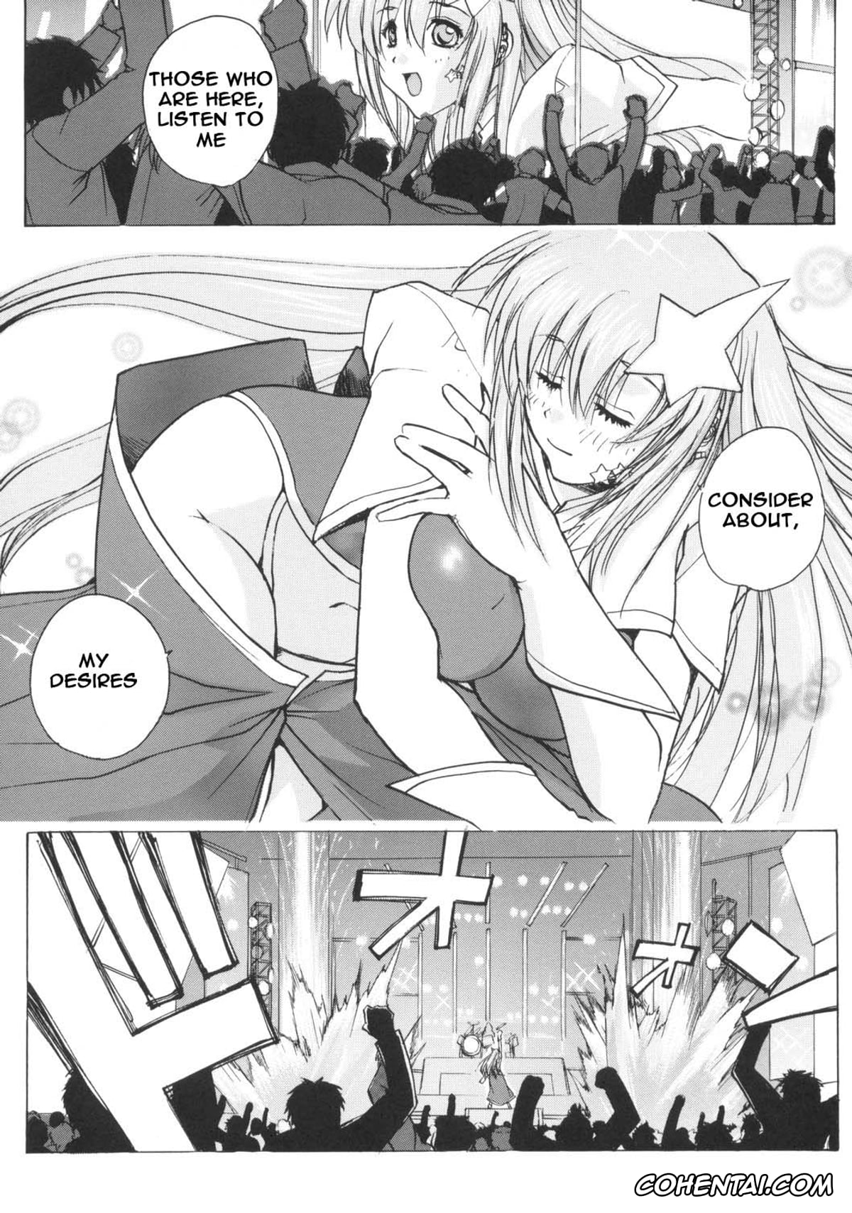 Gundam Seed Destiny hentai, Meer Campbell hentai, Meer on Stage (Gundam SEED DESTINY), pagina 6