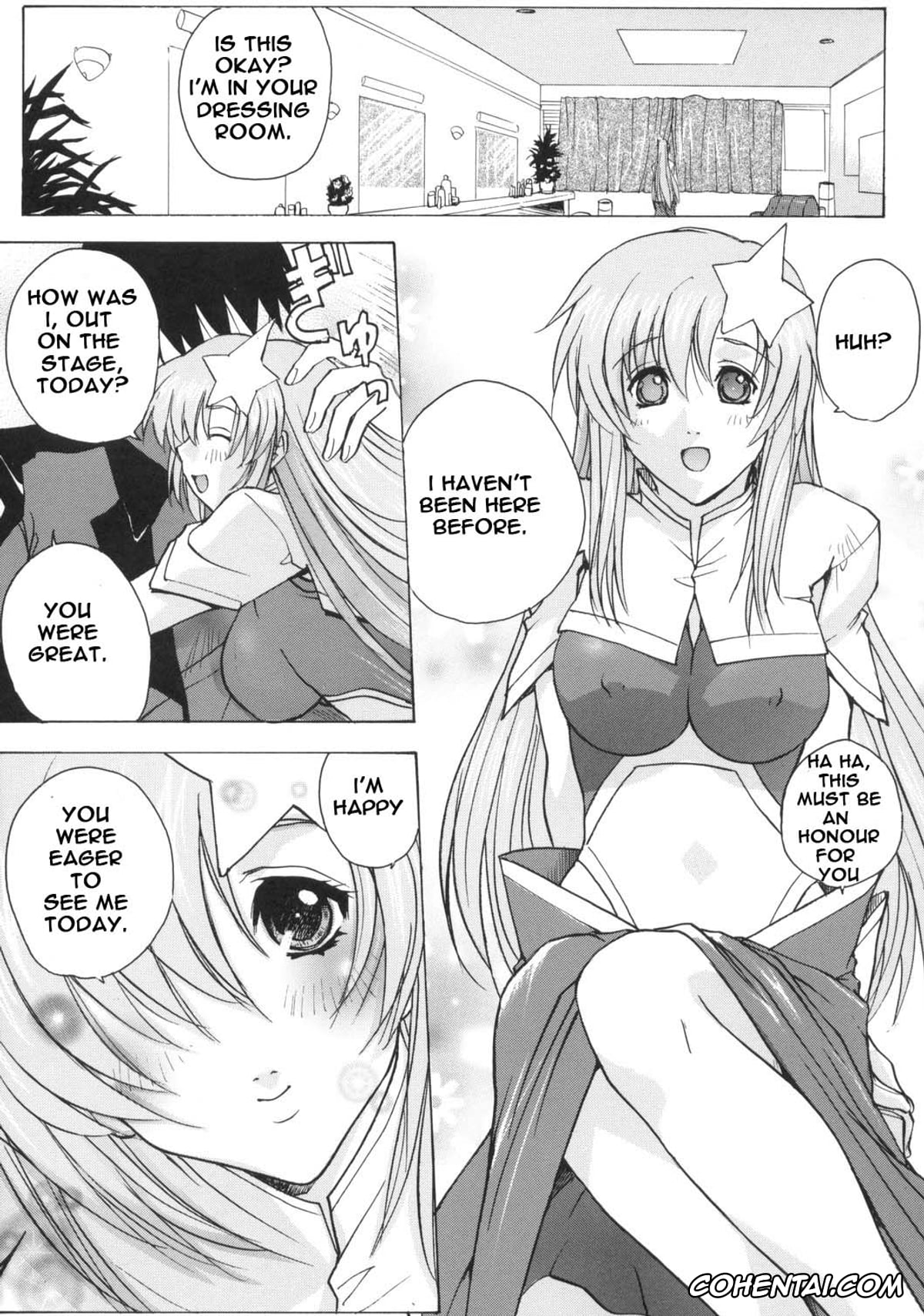 Gundam Seed Destiny porno, Meer Campbell porno, Meer on Stage (Gundam SEED DESTINY), pagina 8