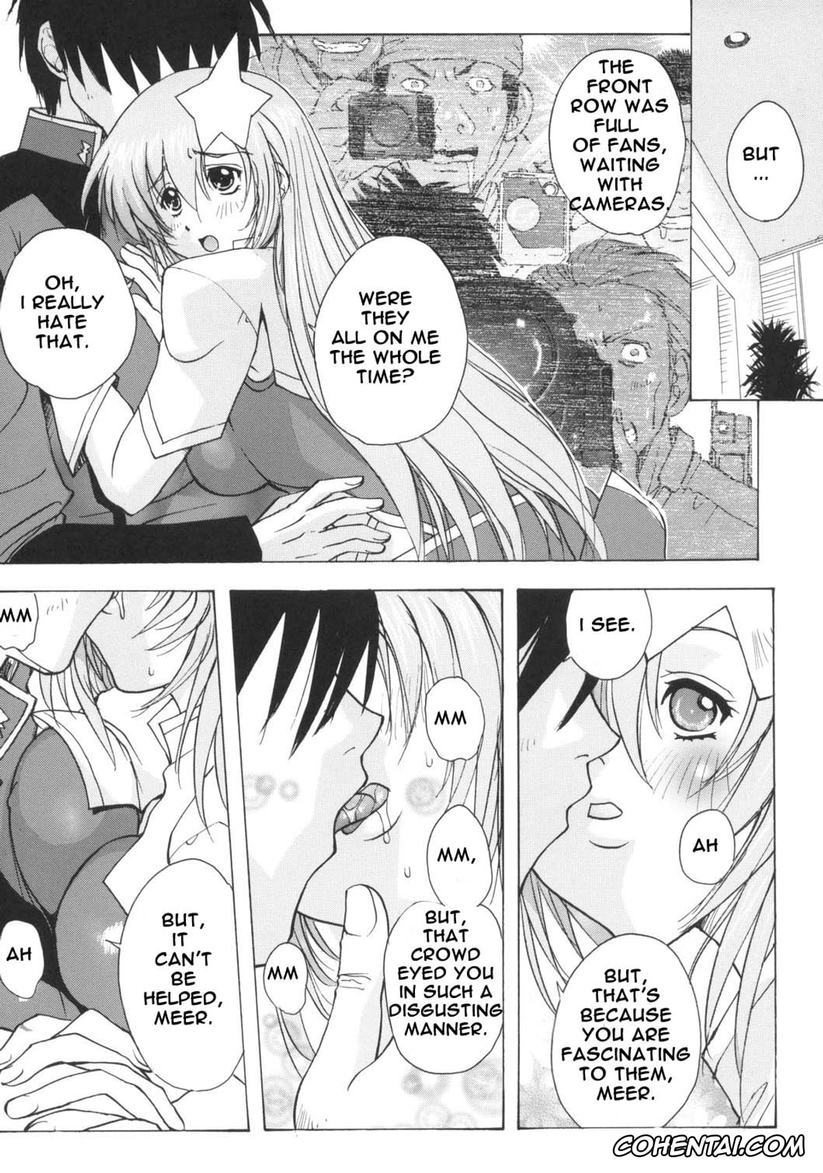 Gundam Seed Destiny hentai, Meer Campbell hentai, Meer on Stage (Gundam SEED DESTINY), pagina 9