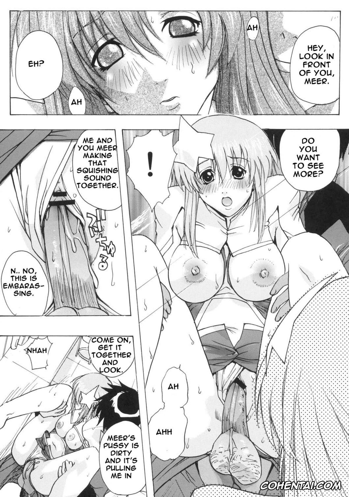 Gundam Seed Destiny xxx, Meer Campbell xxx, Meer on Stage (Gundam SEED DESTINY), pagina 16