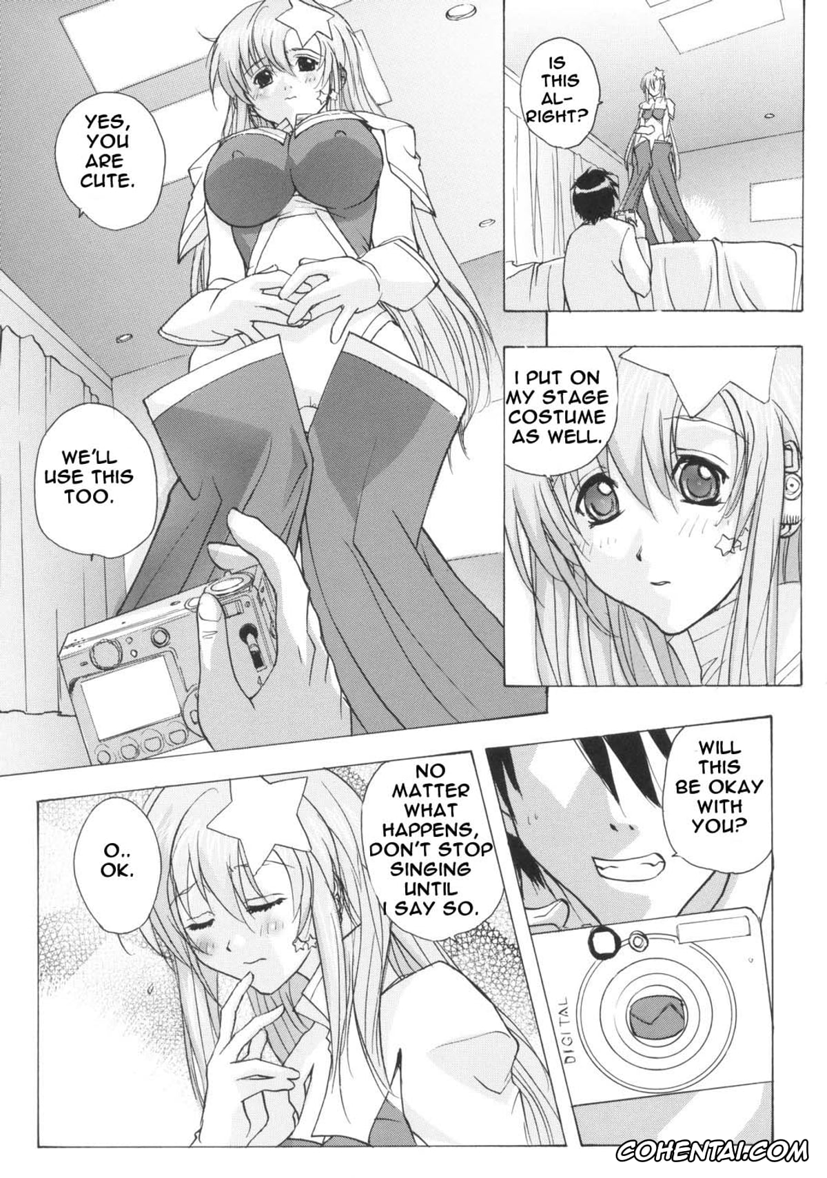 Gundam Seed Destiny hentai, Meer Campbell hentai, Meer on Stage (Gundam SEED DESTINY), pagina 24