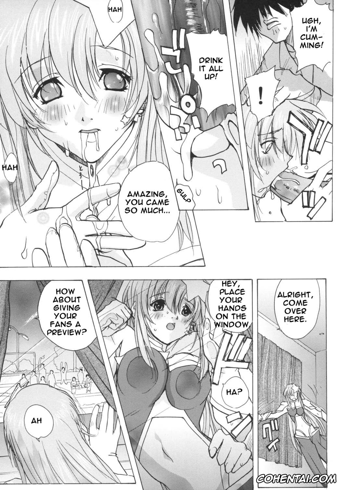 Gundam Seed Destiny porno, Meer Campbell porno, Meer on Stage (Gundam SEED DESTINY), pagina 29