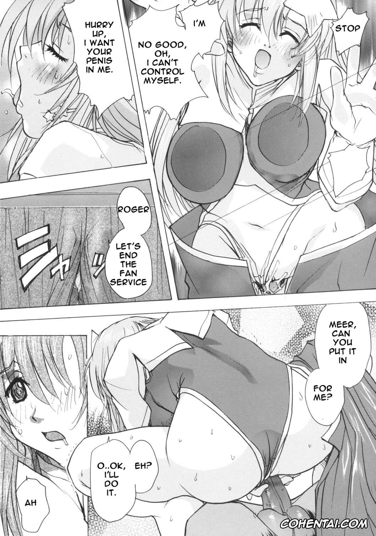Gundam Seed Destiny xxx, Meer Campbell xxx, Meer on Stage (Gundam SEED DESTINY), pagina 31