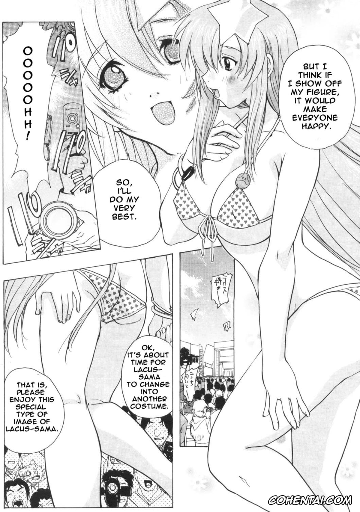 Gundam Seed Destiny porno, Meer Campbell porno, Meer on Stage (Gundam SEED DESTINY), pagina 38