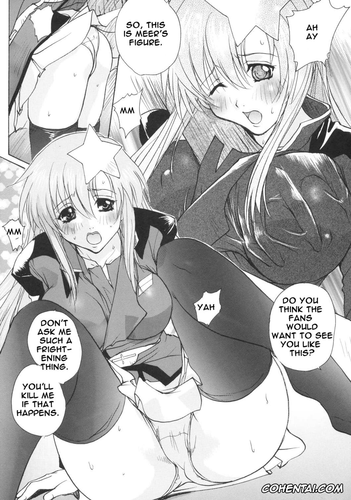 Gundam Seed Destiny porno, Meer Campbell porno, Meer on Stage (Gundam SEED DESTINY), pagina 44