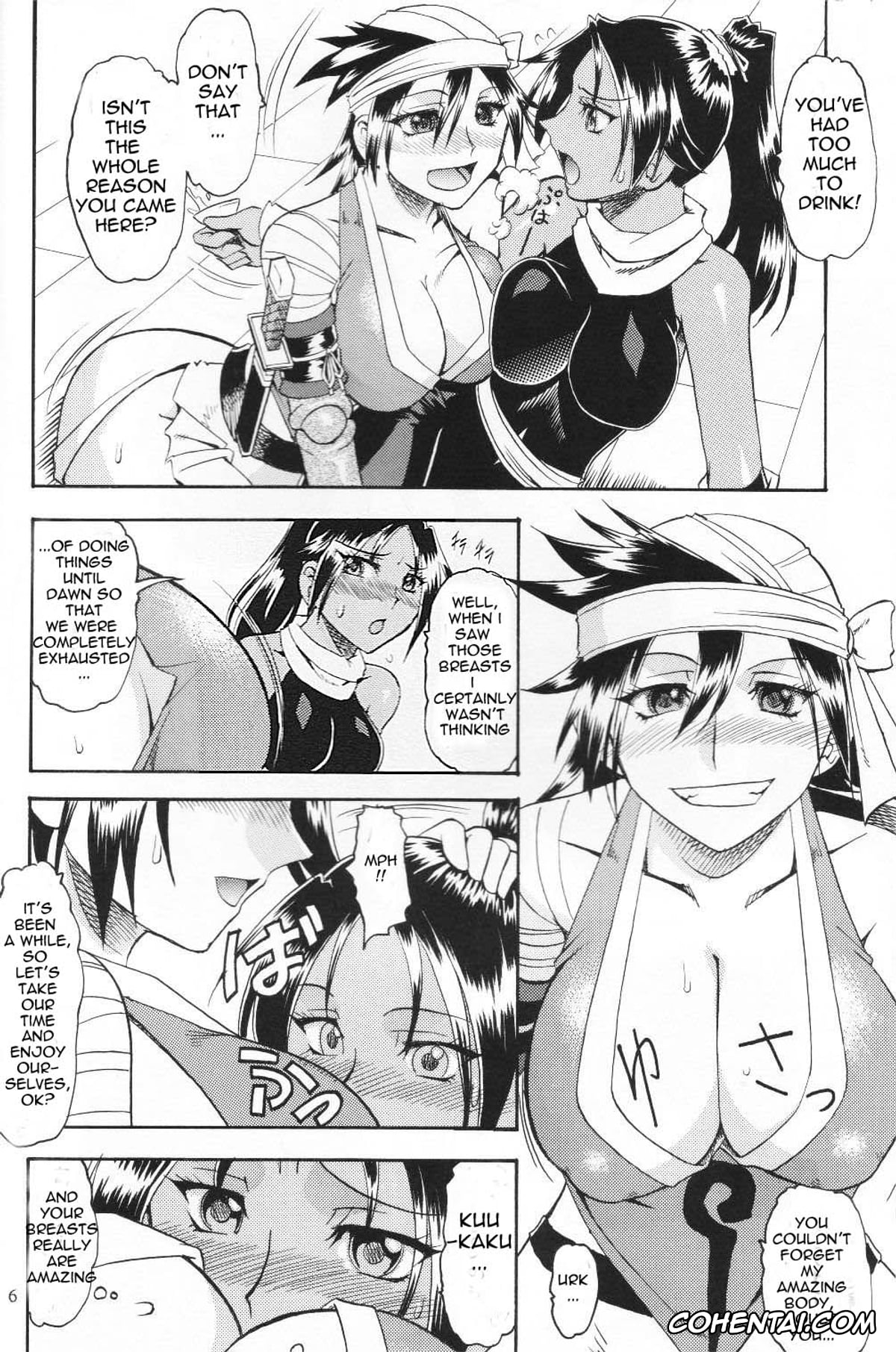 Bleach porno, One Piece porno, Kukaku Shiba porno, Nico Robin porno, Roronoa Zoro porno, Yoruichi Shihoin porno, Semedain G Works Vol. 24 – Shuukan Shounen Jump Hon 4 (Bleach, One Piece), pagina 5