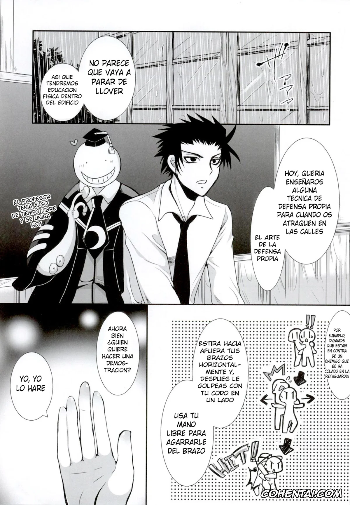 Ansatsu Kyoushitsu | Assassination Classroom porno, Koro-sensei porno, Nagisa Shiota porno, Nagisa-chan to Hokentaiiku! (Ansatsu Kyoushitsu), pagina 2