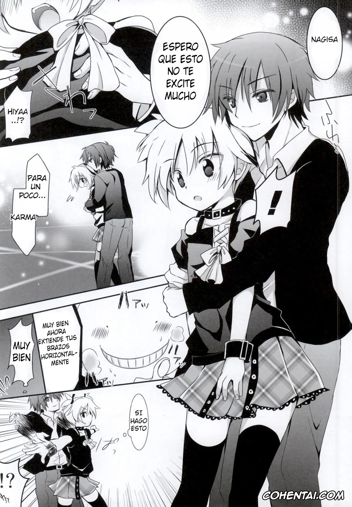 Ansatsu Kyoushitsu | Assassination Classroom porno, Koro-sensei porno, Nagisa Shiota porno, Nagisa-chan to Hokentaiiku! (Ansatsu Kyoushitsu), pagina 5