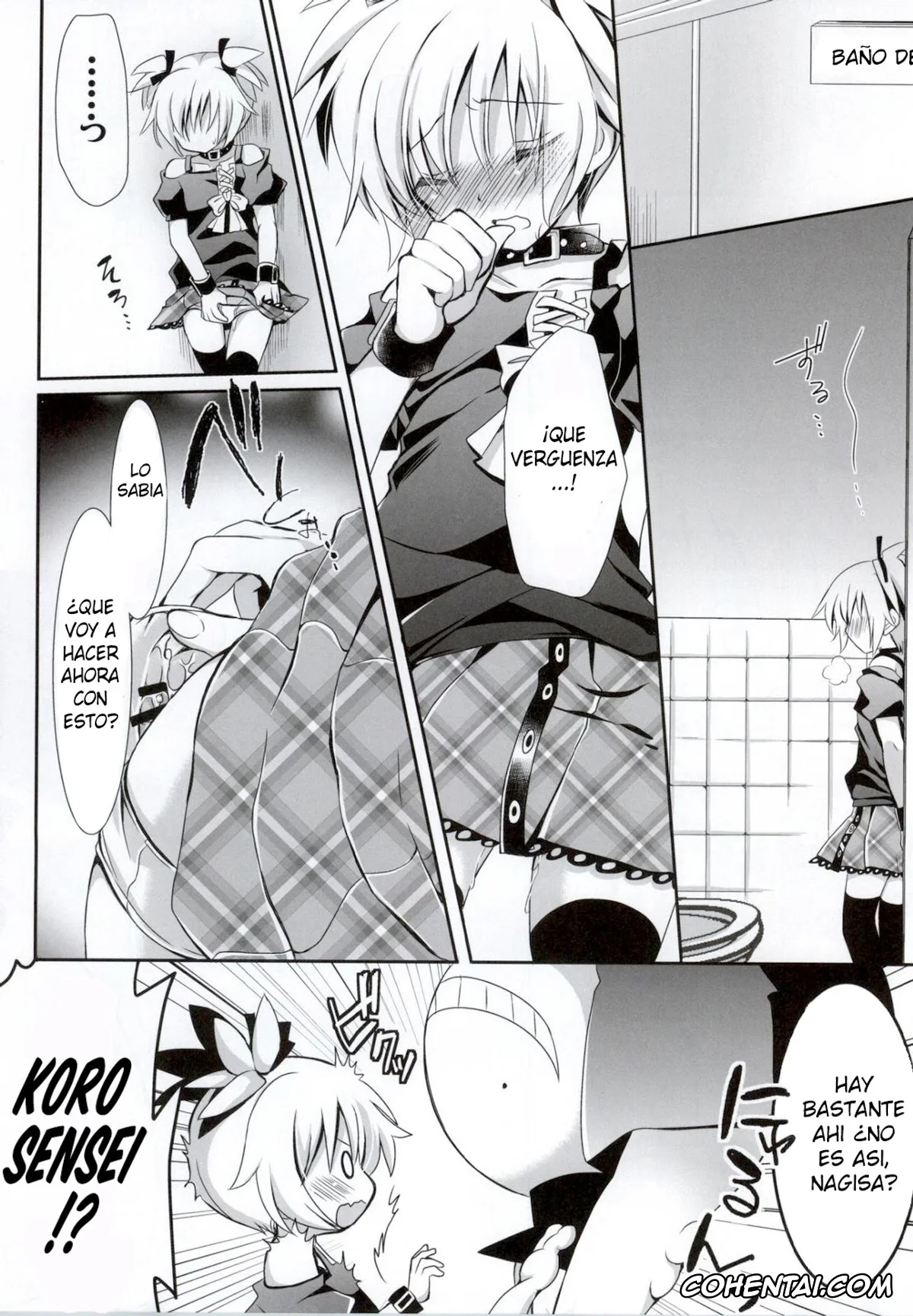 Ansatsu Kyoushitsu | Assassination Classroom hentai, Koro-sensei hentai, Nagisa Shiota hentai, Nagisa-chan to Hokentaiiku! (Ansatsu Kyoushitsu), pagina 9