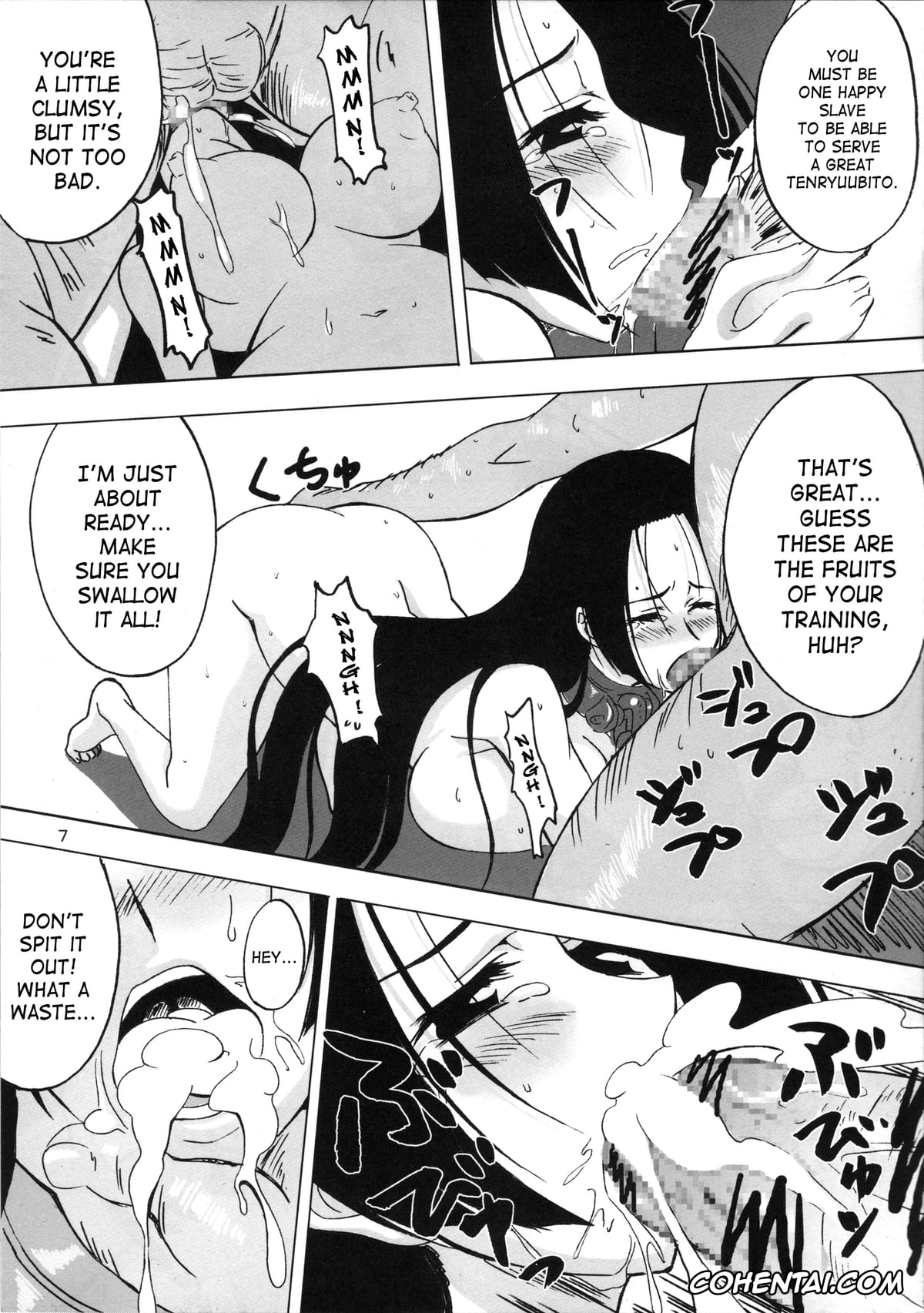 One Piece hentai, Boa Hancock hentai, Pirate Empress (One Piece), pagina 6