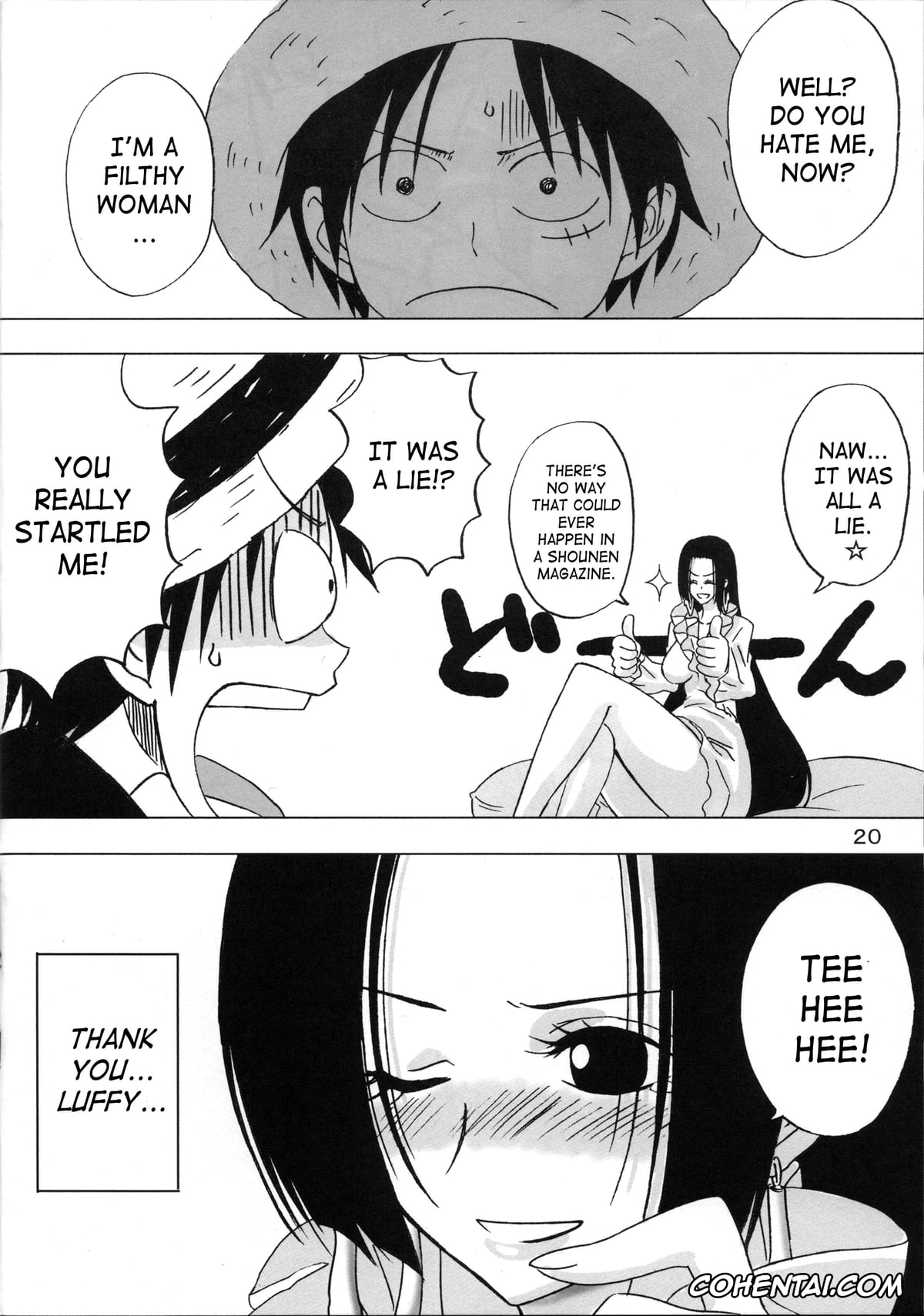 One Piece xxx, Boa Hancock xxx, Pirate Empress (One Piece), pagina 19