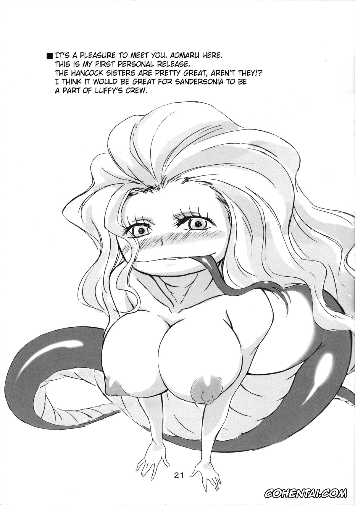 One Piece porno, Boa Hancock porno, Pirate Empress (One Piece), pagina 20