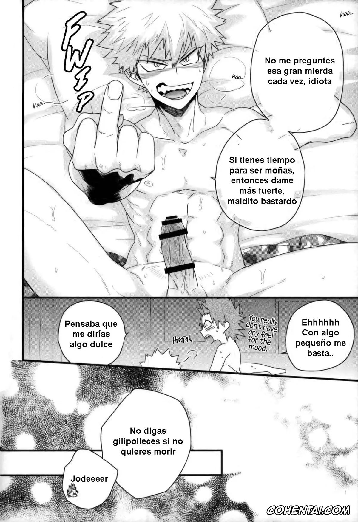 My Hero Academia | Boku No Hero Academia xxx, Eijirou Kirishima xxx, Katsuki Bakugou xxx, Daisuki Nante Kyou Shika Iwa nee (Boku no Hero Academia), pagina 4