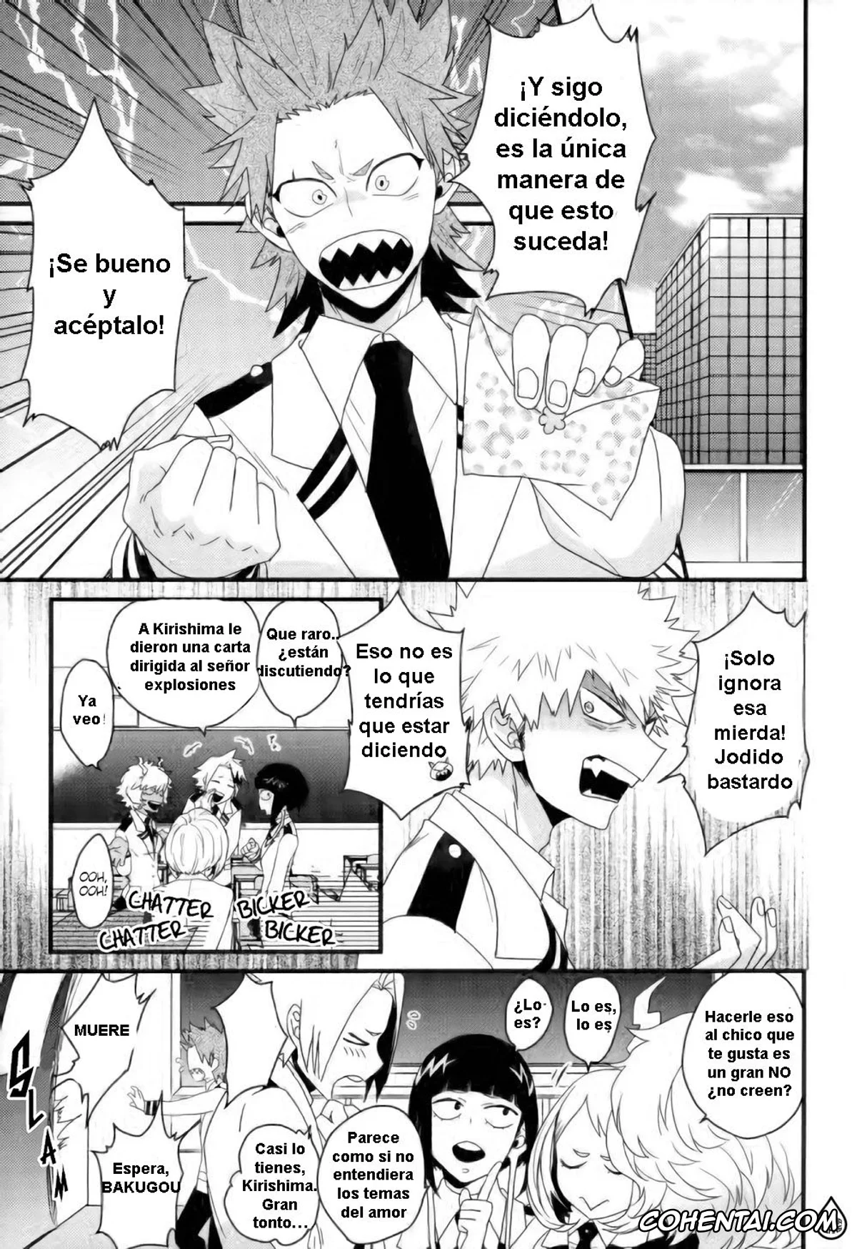 My Hero Academia | Boku No Hero Academia porno, Eijirou Kirishima porno, Katsuki Bakugou porno, Daisuki Nante Kyou Shika Iwa nee (Boku no Hero Academia), pagina 5