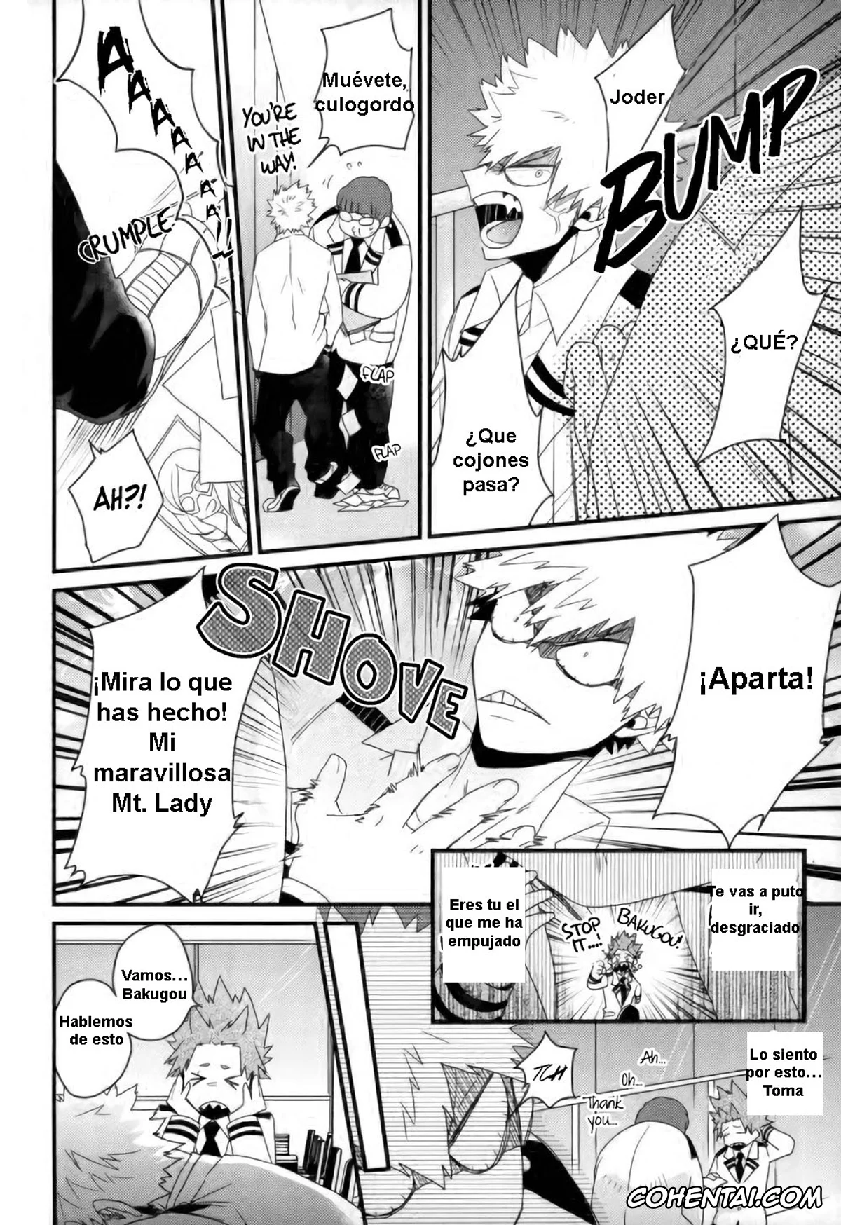 My Hero Academia | Boku No Hero Academia hentai, Eijirou Kirishima hentai, Katsuki Bakugou hentai, Daisuki Nante Kyou Shika Iwa nee (Boku no Hero Academia), pagina 6