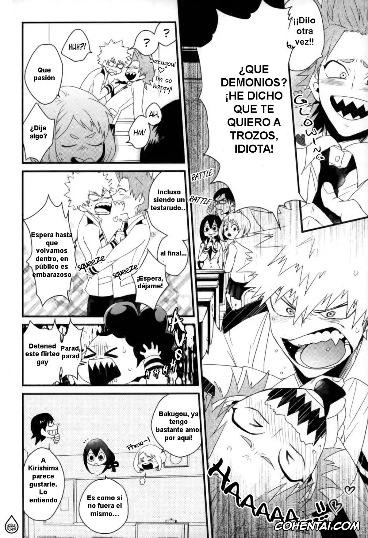 My Hero Academia | Boku No Hero Academia porno, Eijirou Kirishima porno, Katsuki Bakugou porno, Daisuki Nante Kyou Shika Iwa nee (Boku no Hero Academia), pagina 8