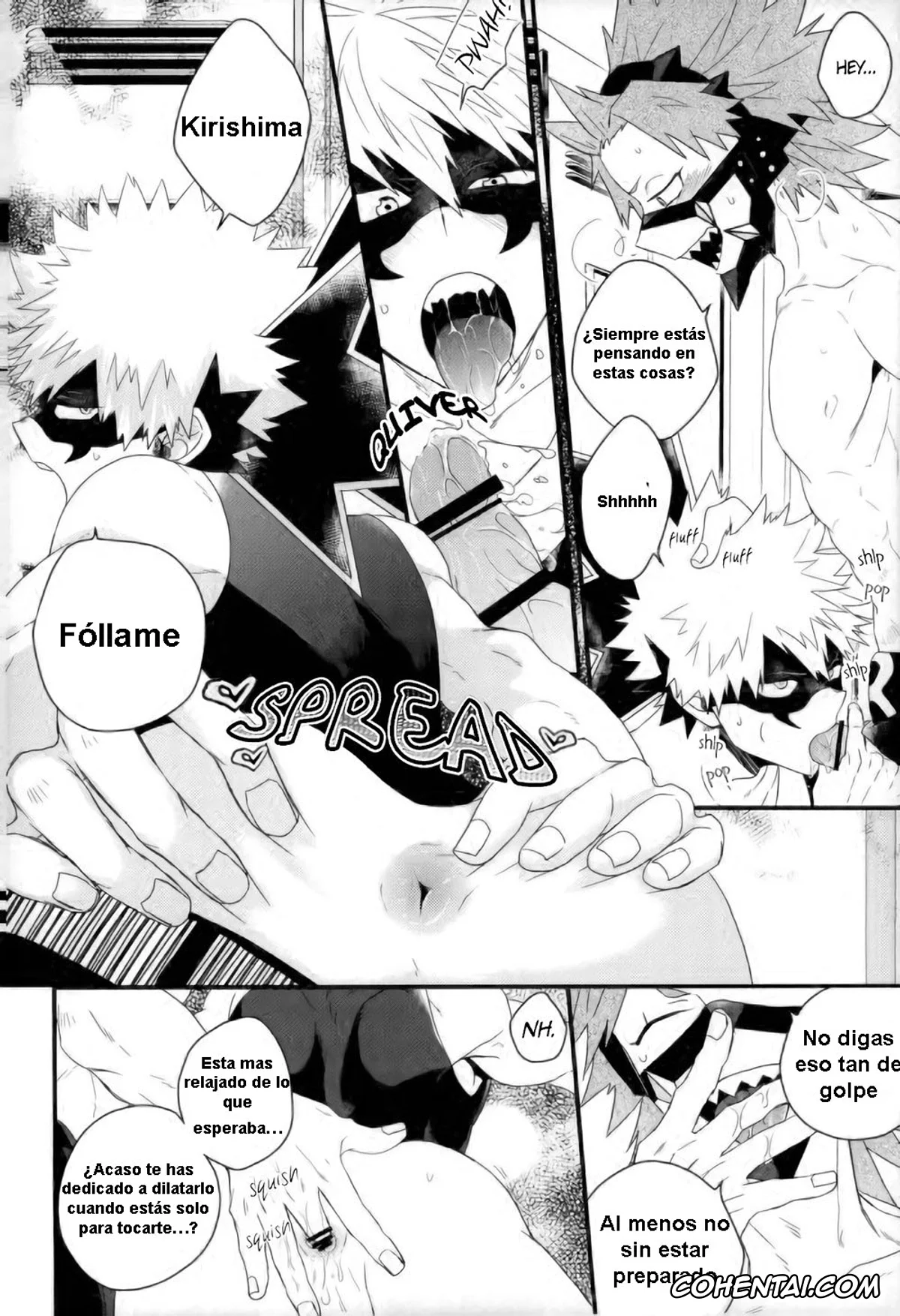 My Hero Academia | Boku No Hero Academia porno, Eijirou Kirishima porno, Katsuki Bakugou porno, Daisuki Nante Kyou Shika Iwa nee (Boku no Hero Academia), pagina 14