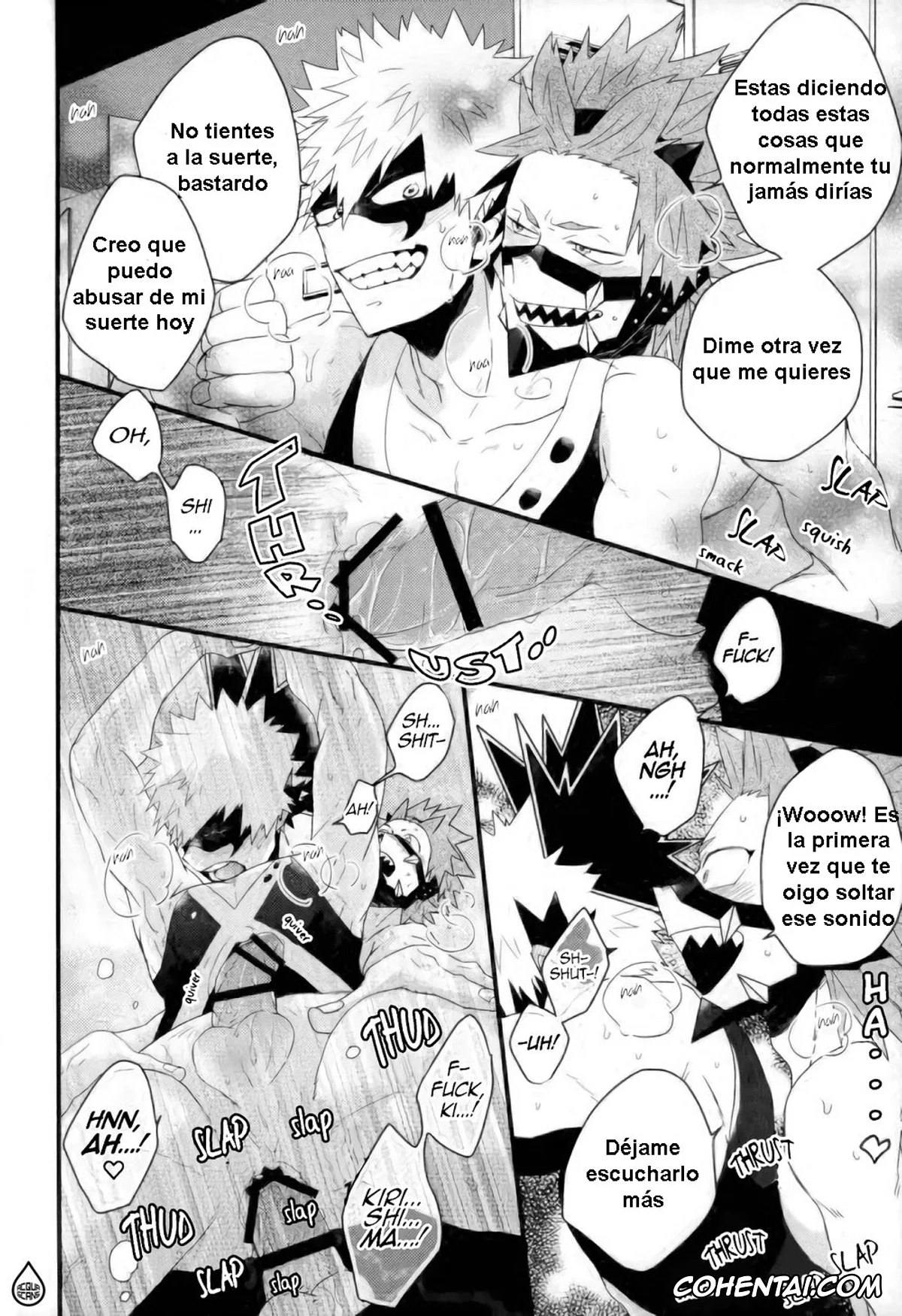 My Hero Academia | Boku No Hero Academia xxx, Eijirou Kirishima xxx, Katsuki Bakugou xxx, Daisuki Nante Kyou Shika Iwa nee (Boku no Hero Academia), pagina 16
