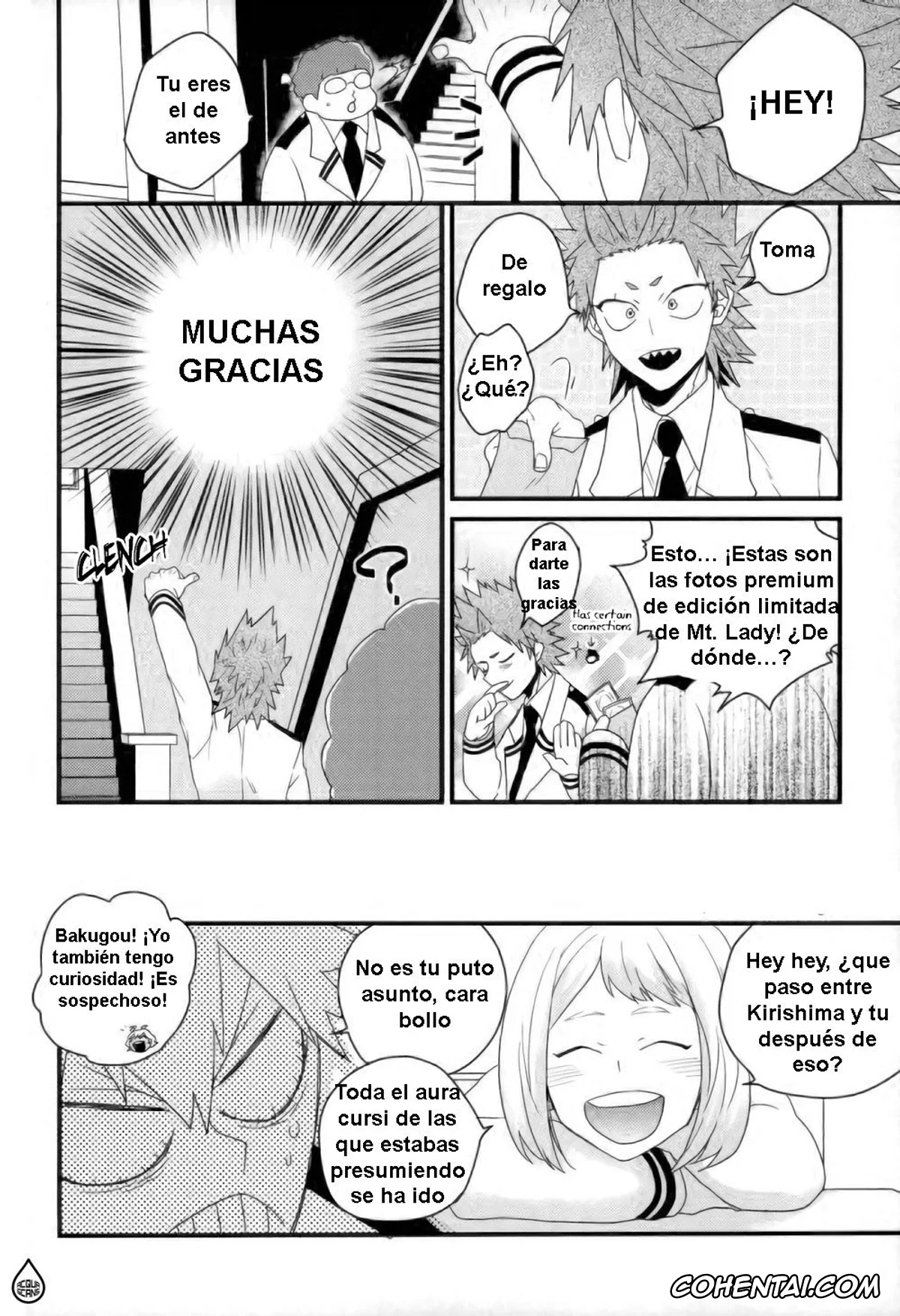 My Hero Academia | Boku No Hero Academia xxx, Eijirou Kirishima xxx, Katsuki Bakugou xxx, Daisuki Nante Kyou Shika Iwa nee (Boku no Hero Academia), pagina 22